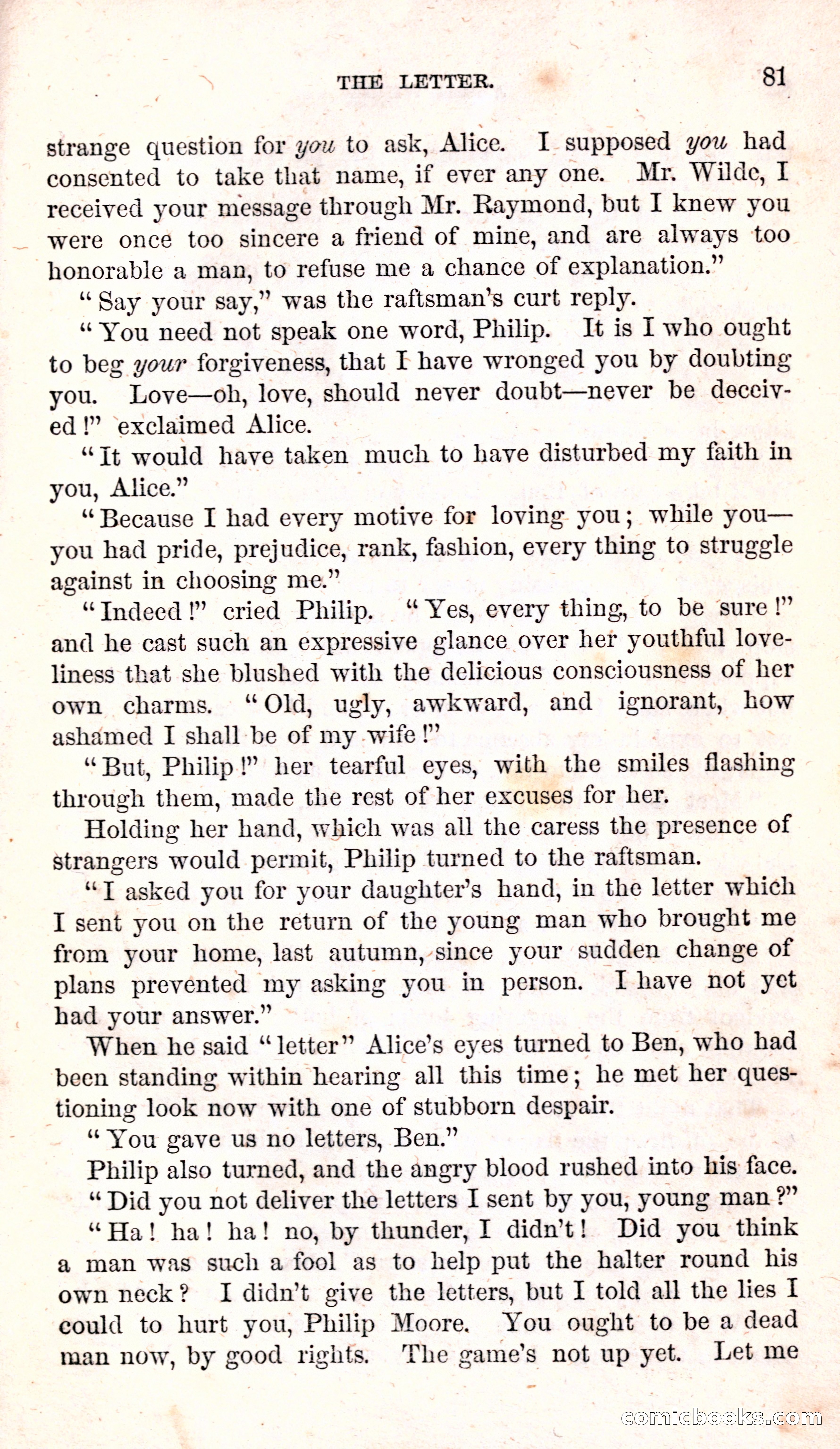 Alice Wilde: The Raftsman's Daughter — page 85 of 140