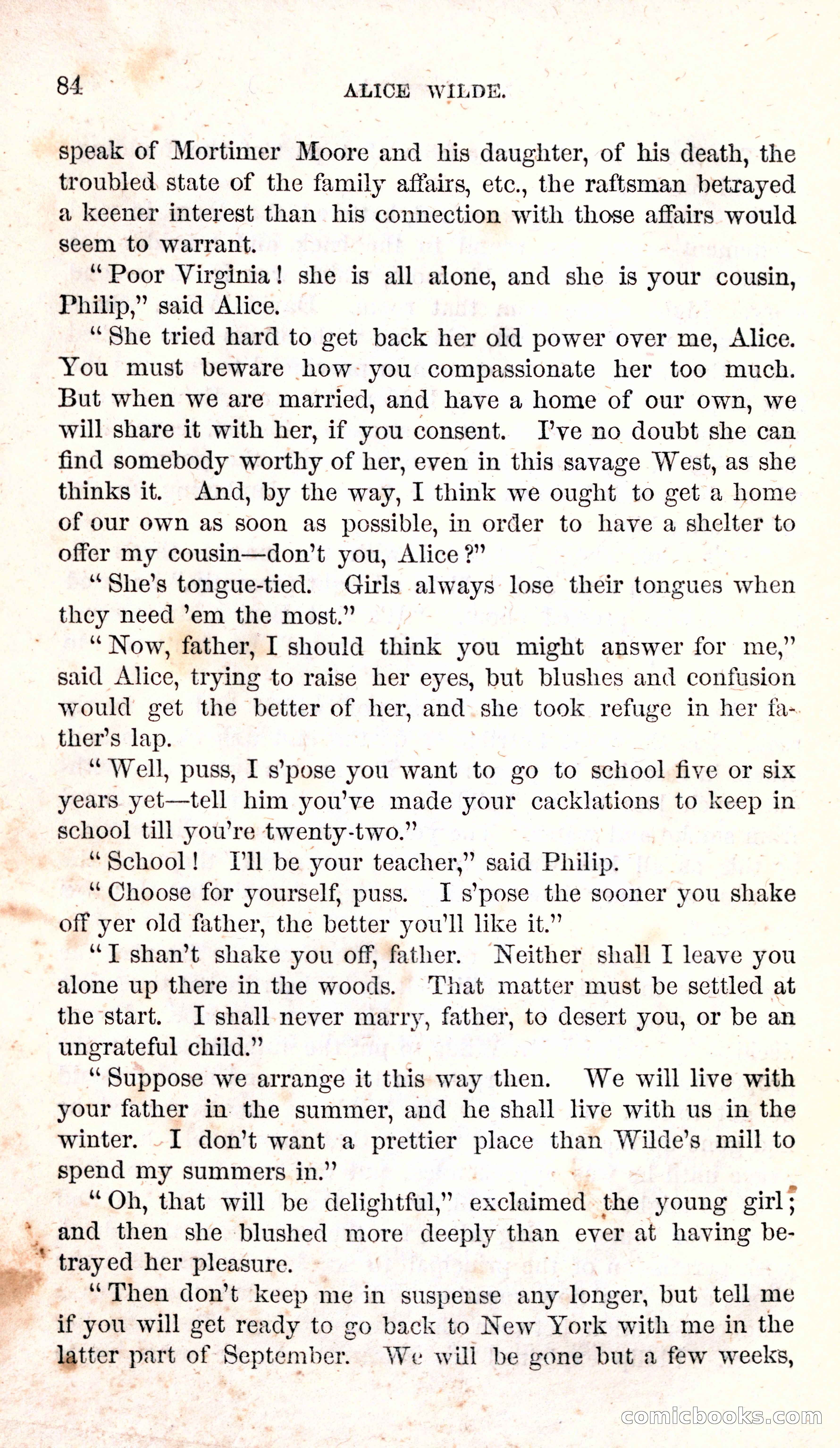 Alice Wilde: The Raftsman's Daughter — page 88 of 140