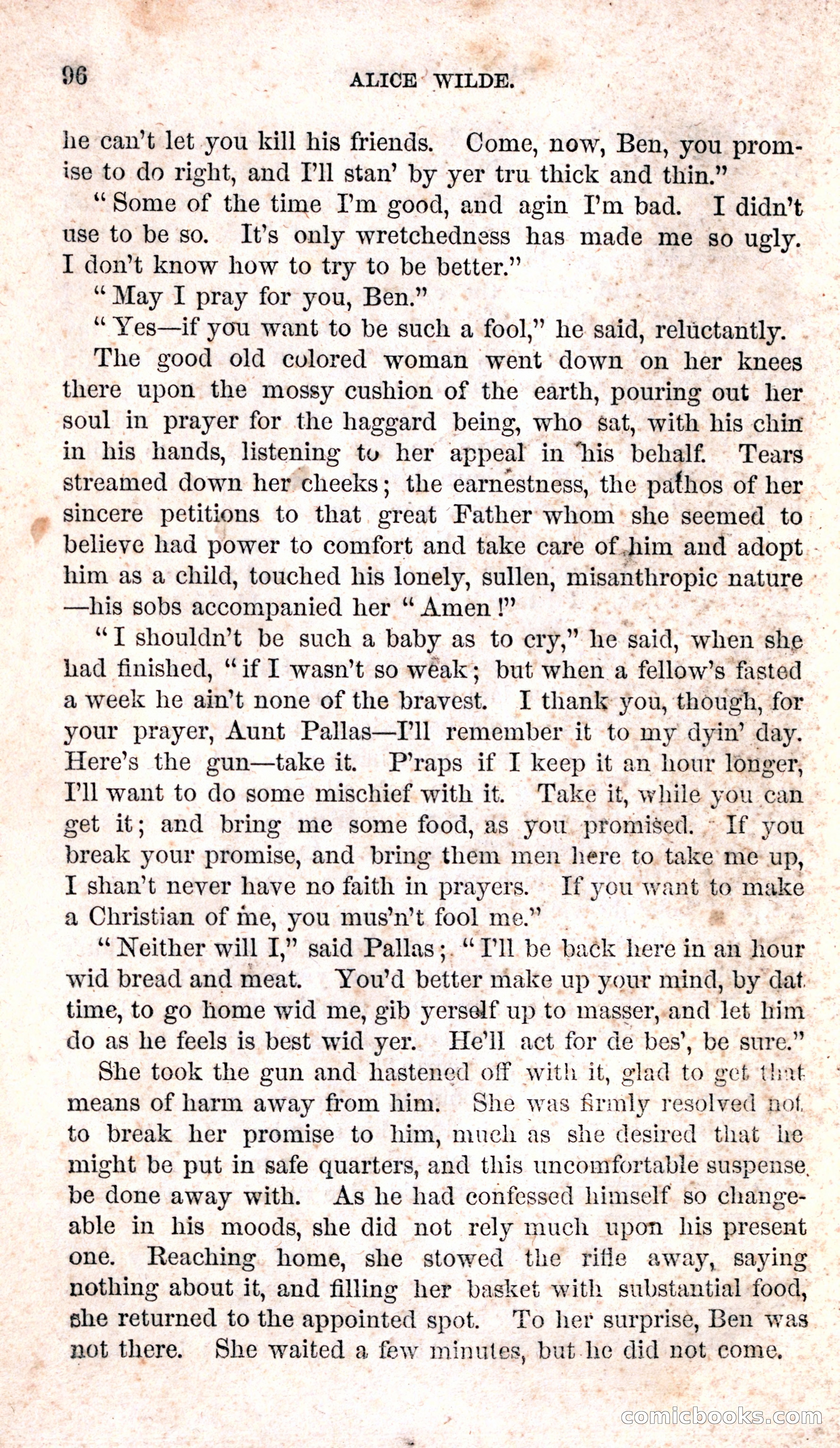 Alice Wilde: The Raftsman's Daughter — page 100 of 140
