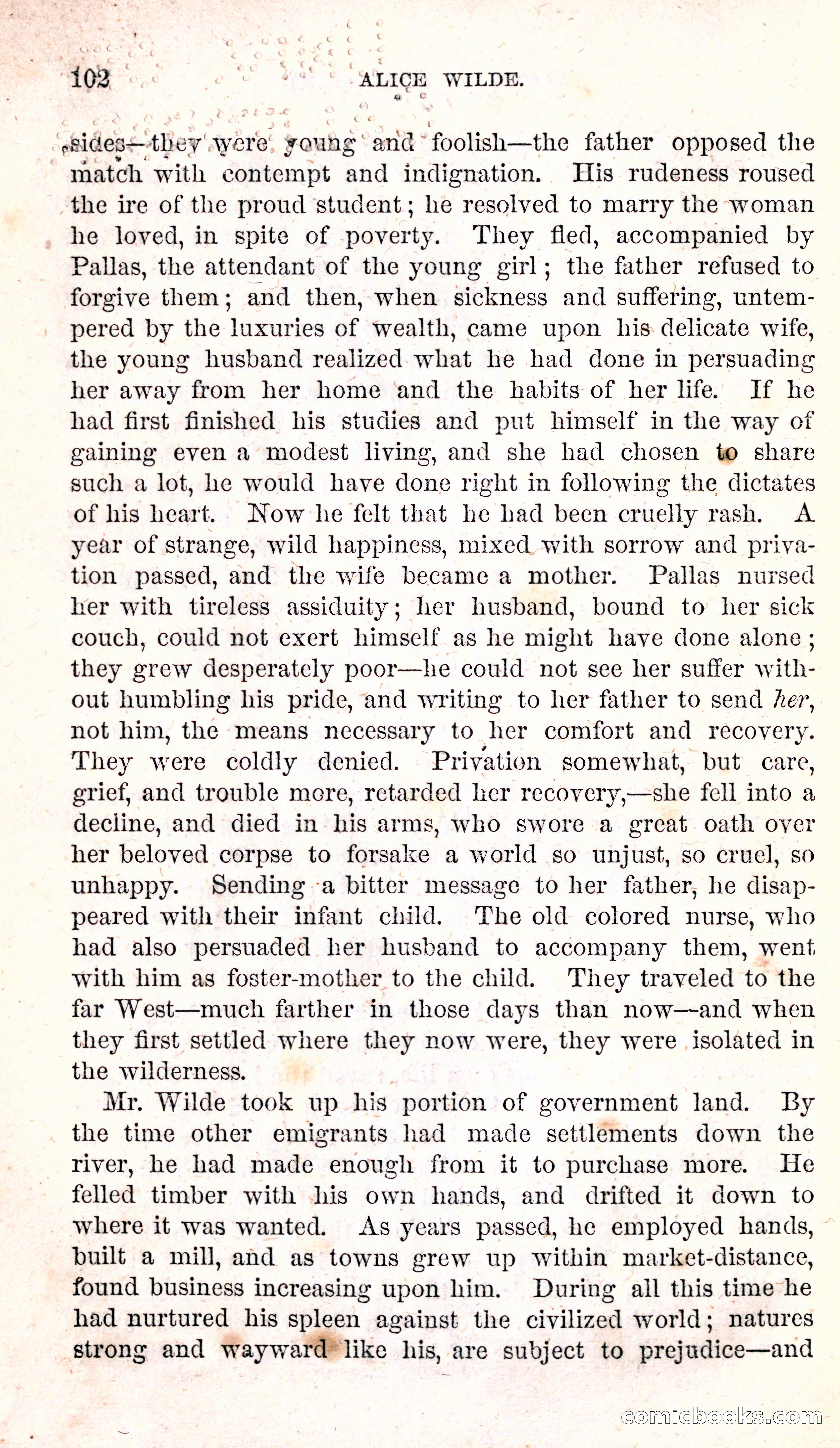 Alice Wilde: The Raftsman's Daughter — page 106 of 140