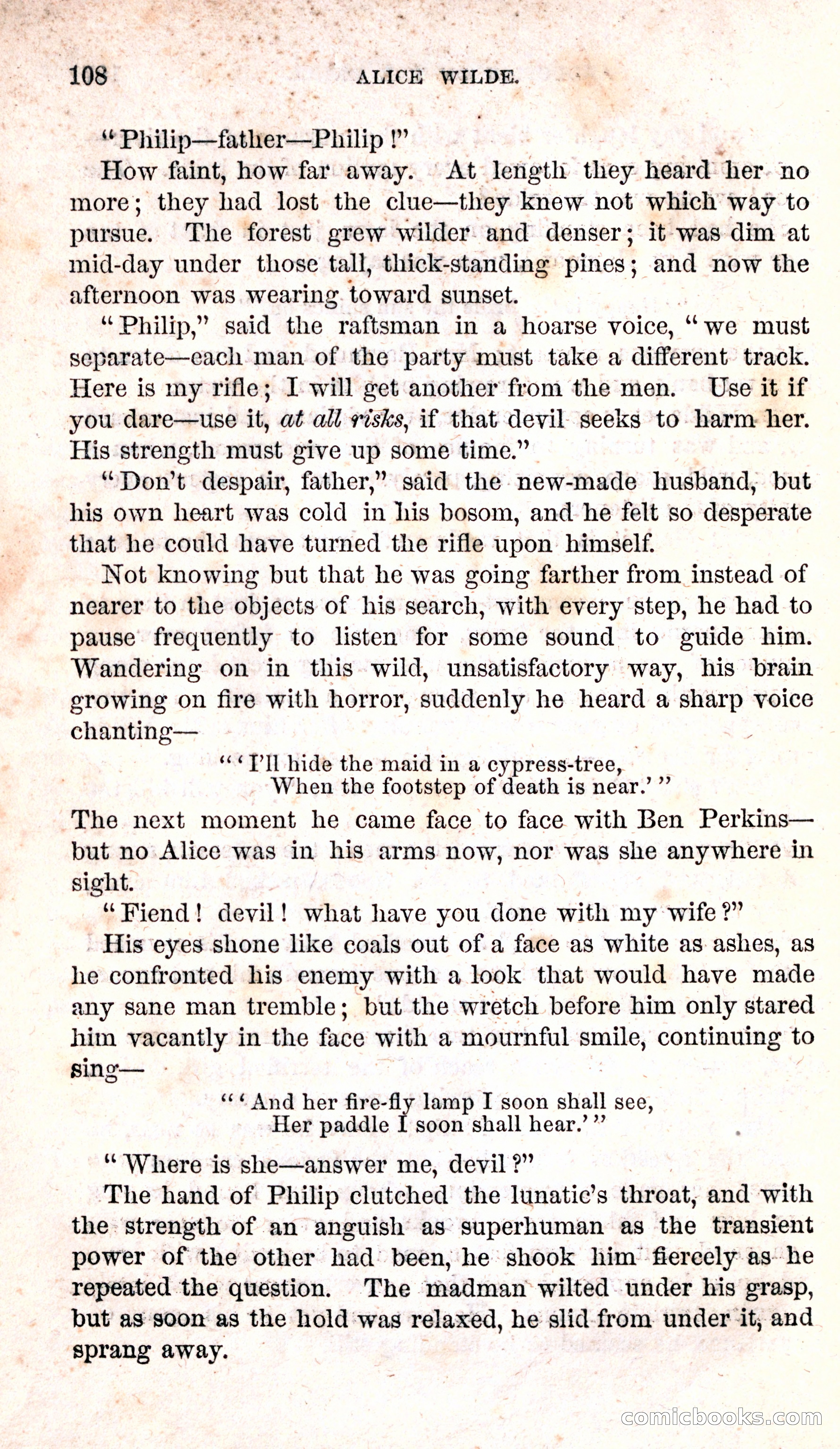 Alice Wilde: The Raftsman's Daughter — page 112 of 140