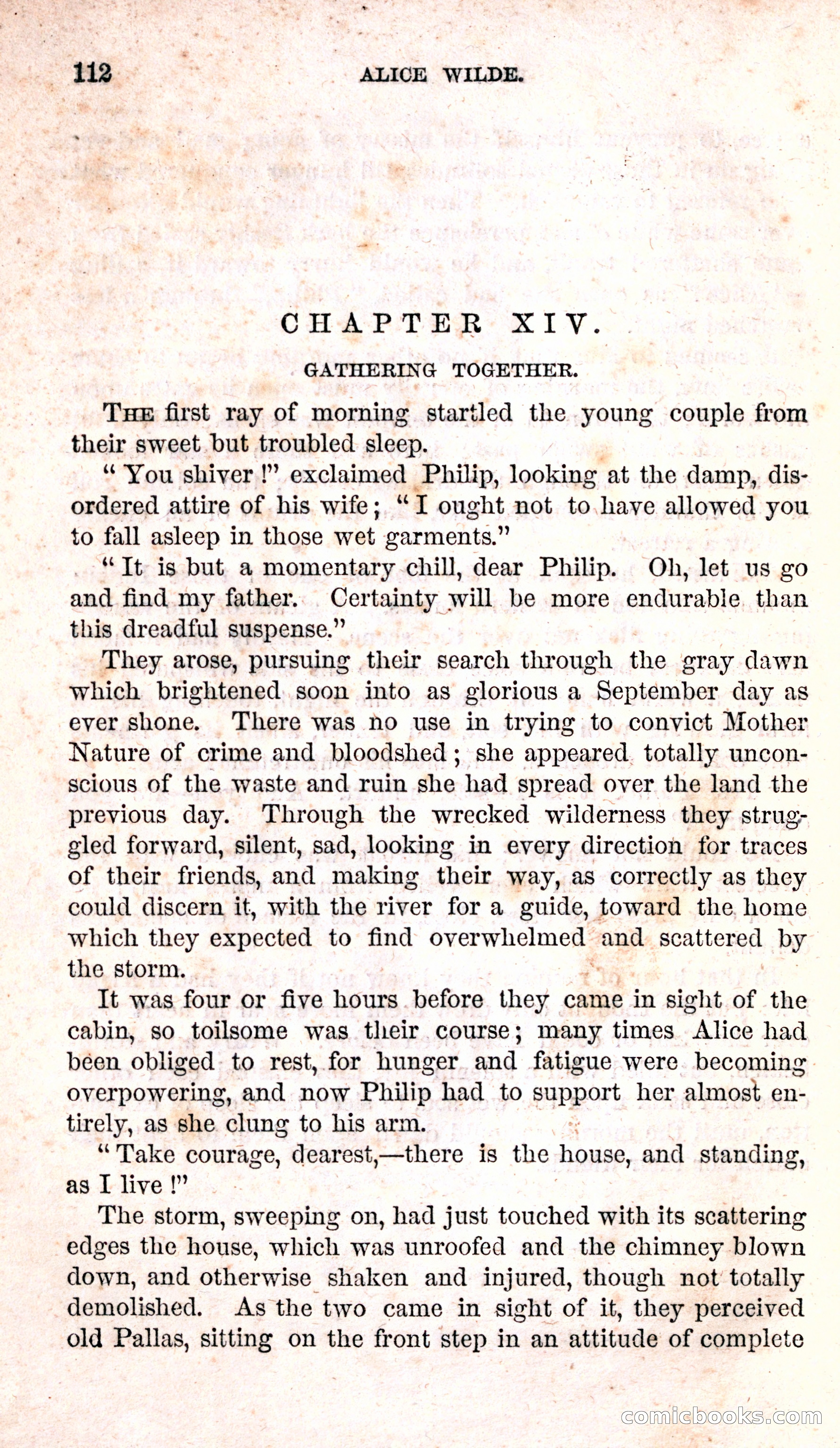 Alice Wilde: The Raftsman's Daughter — page 116 of 140