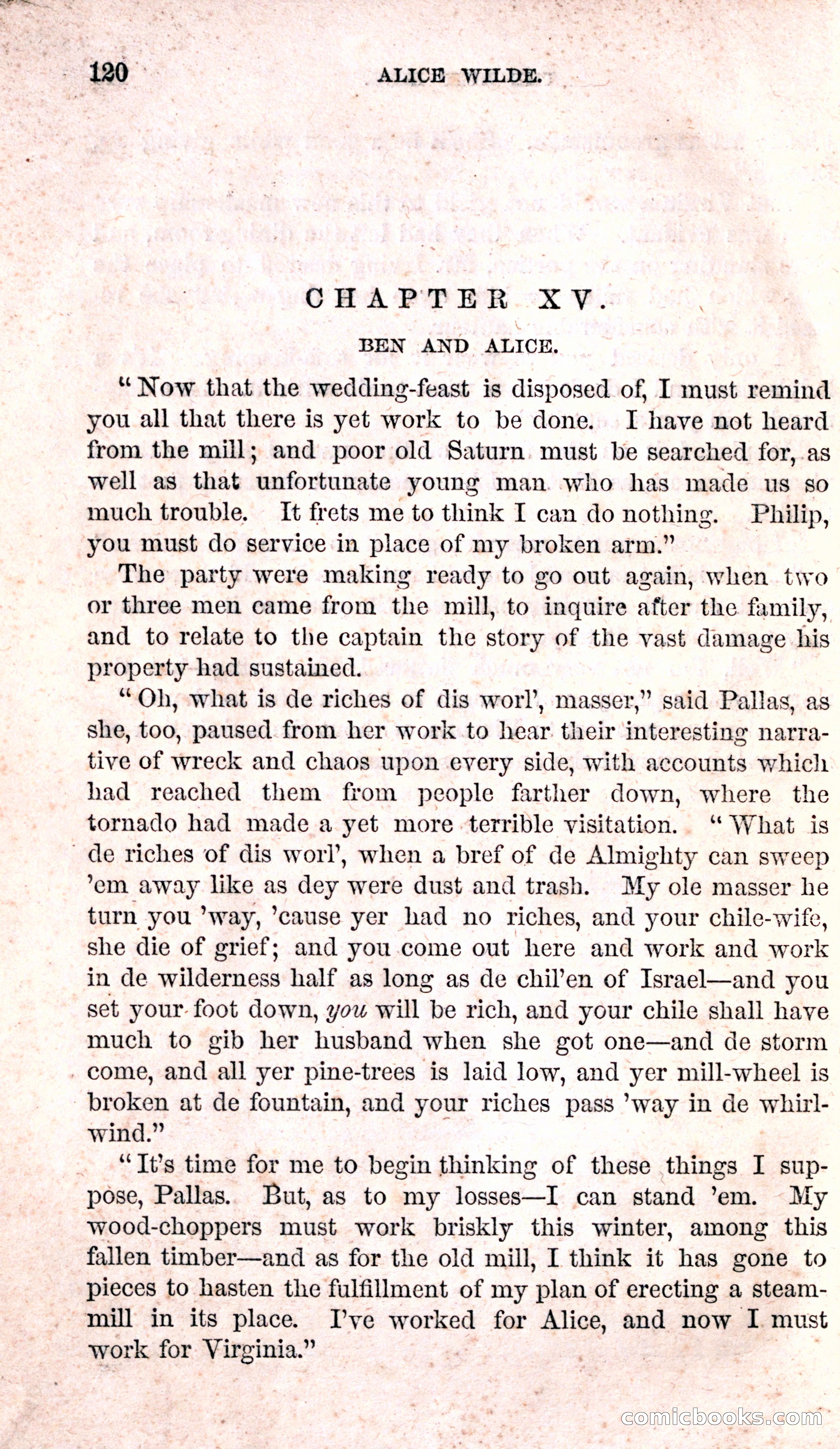 Alice Wilde: The Raftsman's Daughter — page 124 of 140