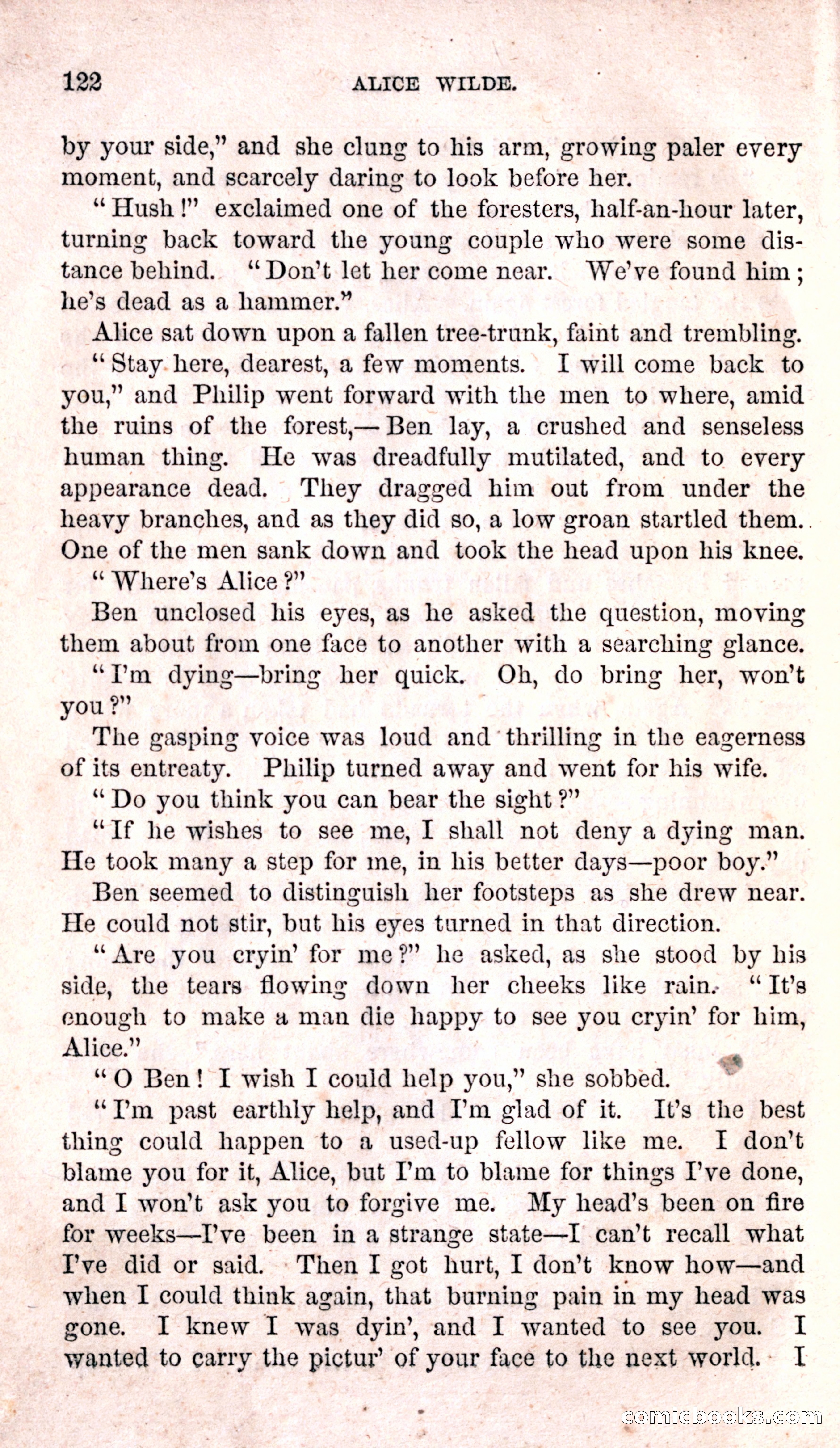 Alice Wilde: The Raftsman's Daughter — page 126 of 140