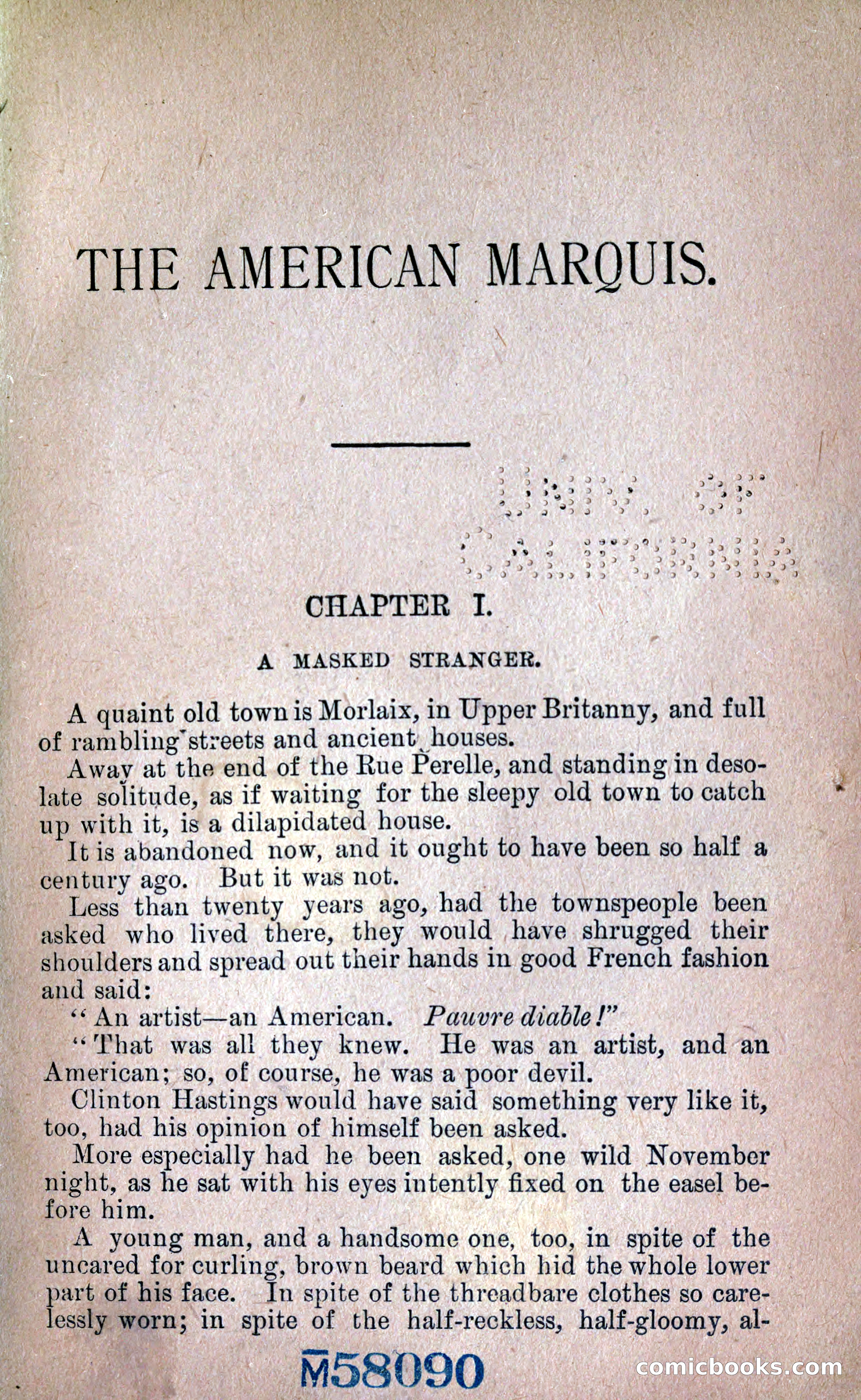 The American Marquis by Nick Carter — page 9 of 216
