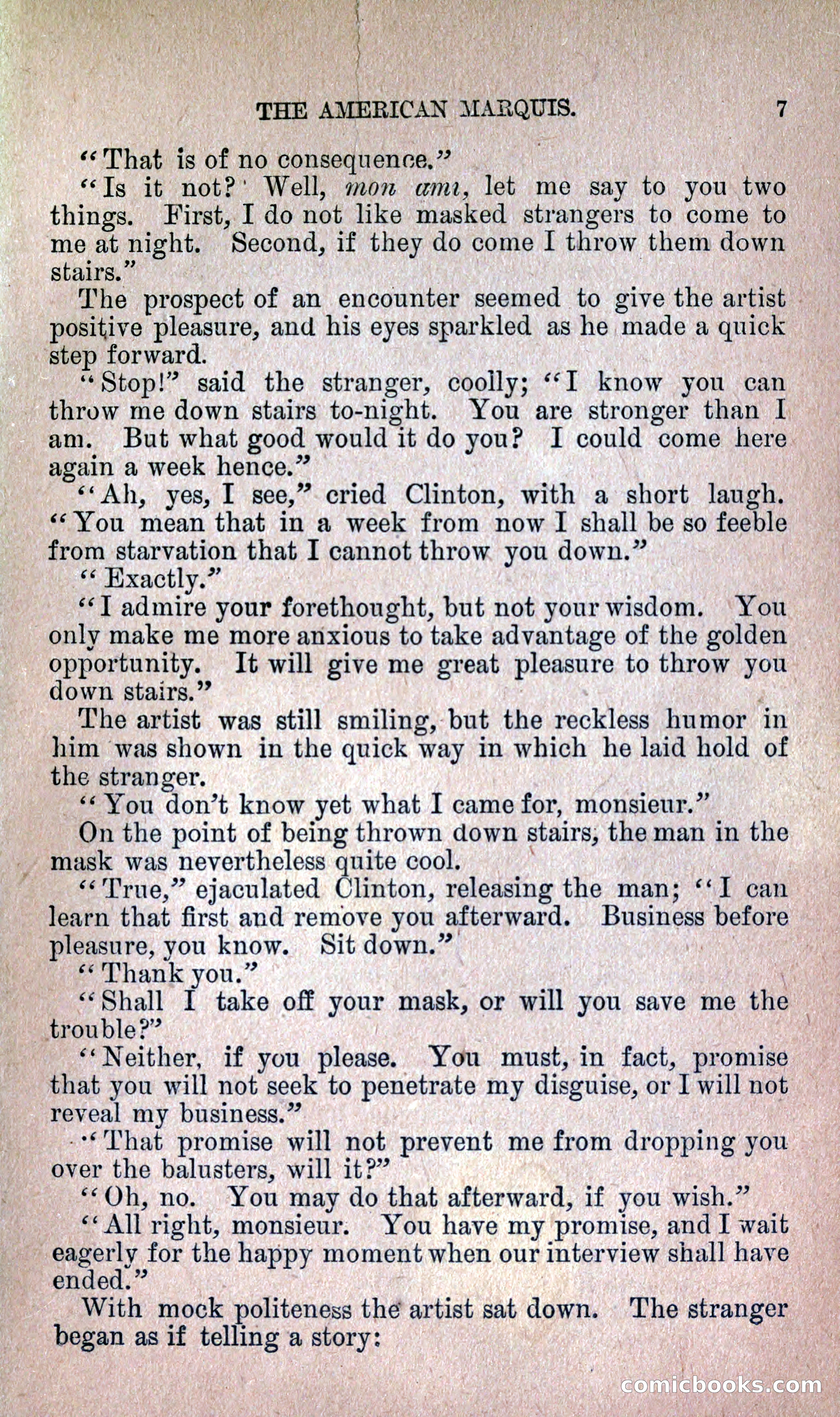 The American Marquis by Nick Carter — page 11 of 216