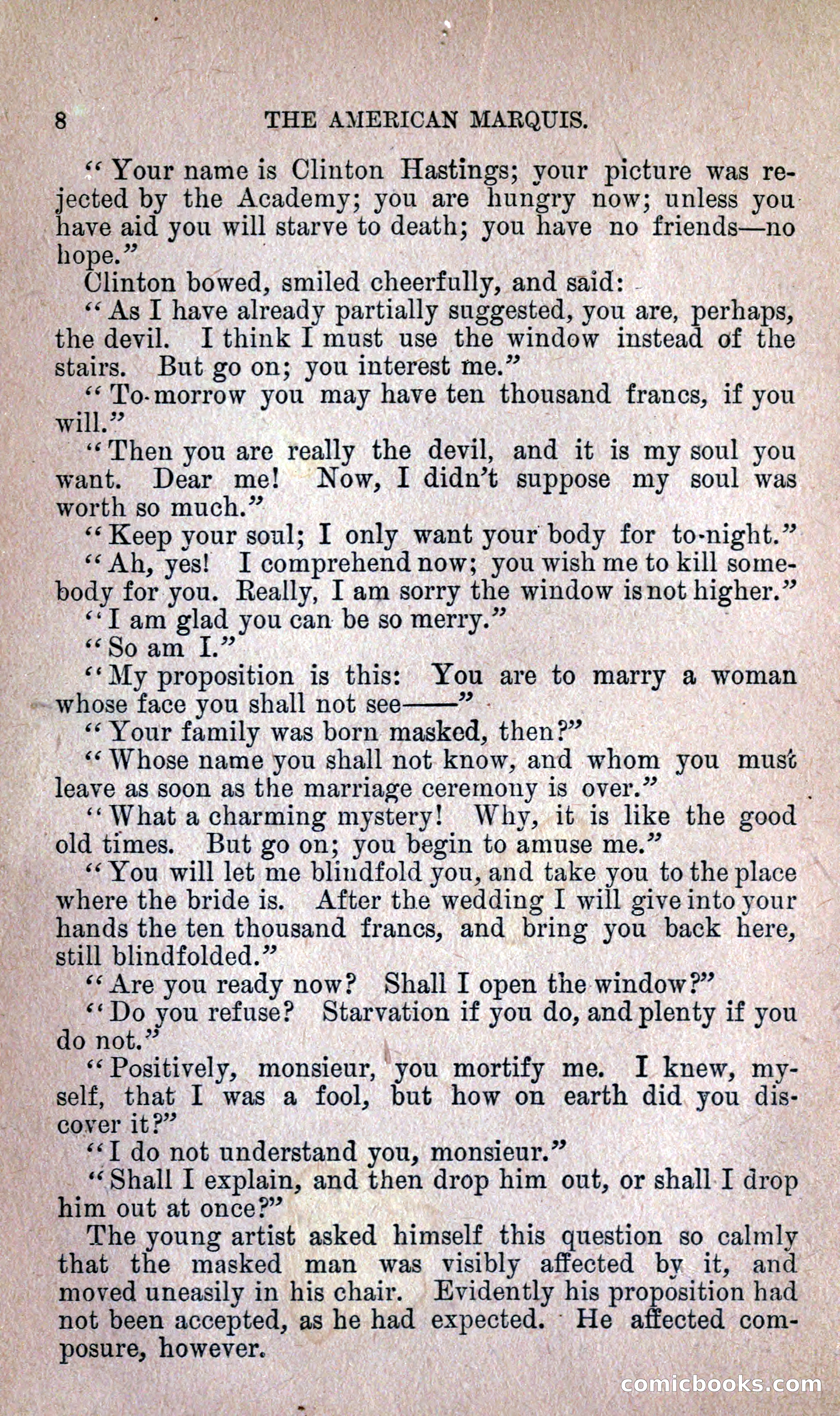 The American Marquis by Nick Carter — page 12 of 216
