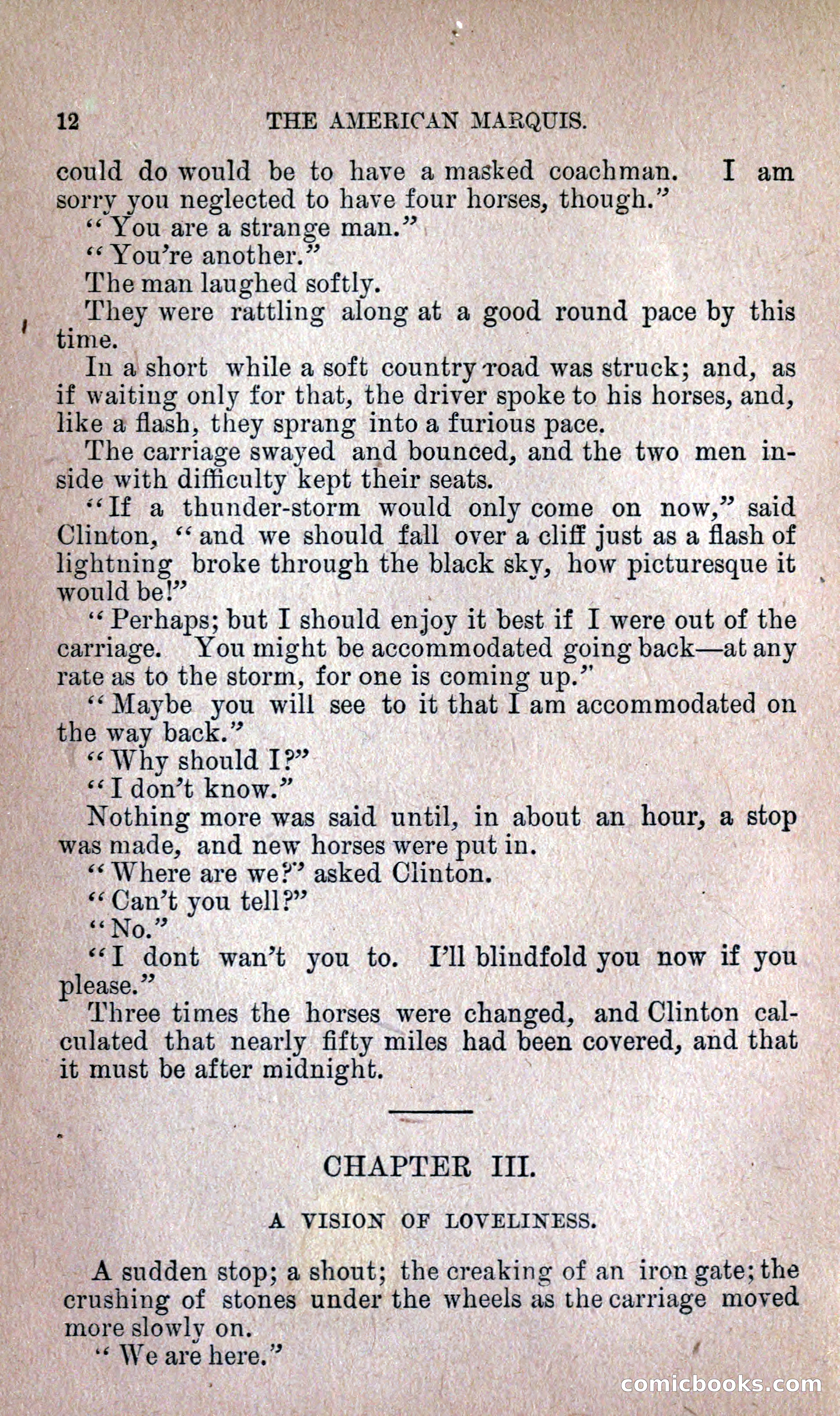 The American Marquis by Nick Carter — page 16 of 216