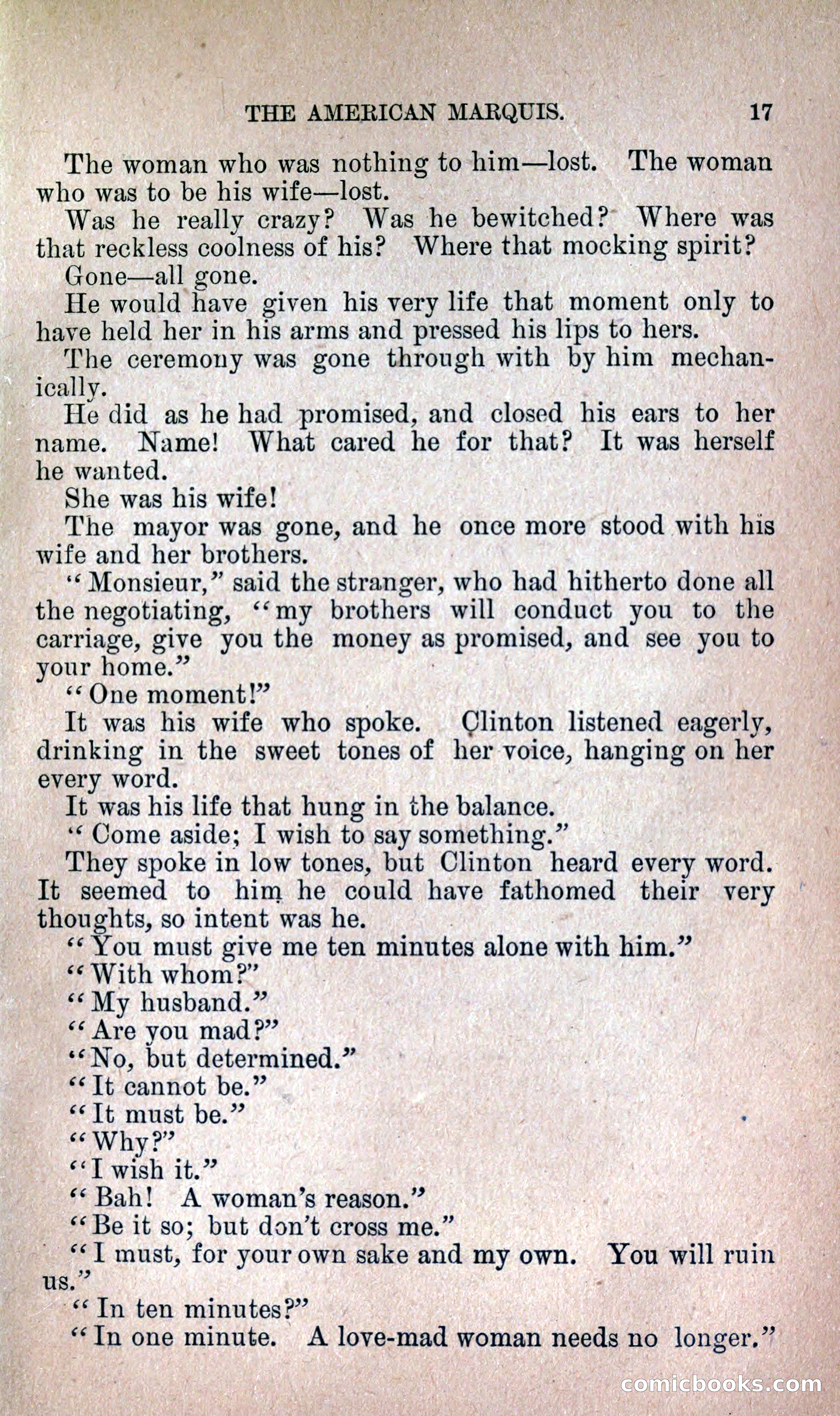 The American Marquis by Nick Carter — page 21 of 216