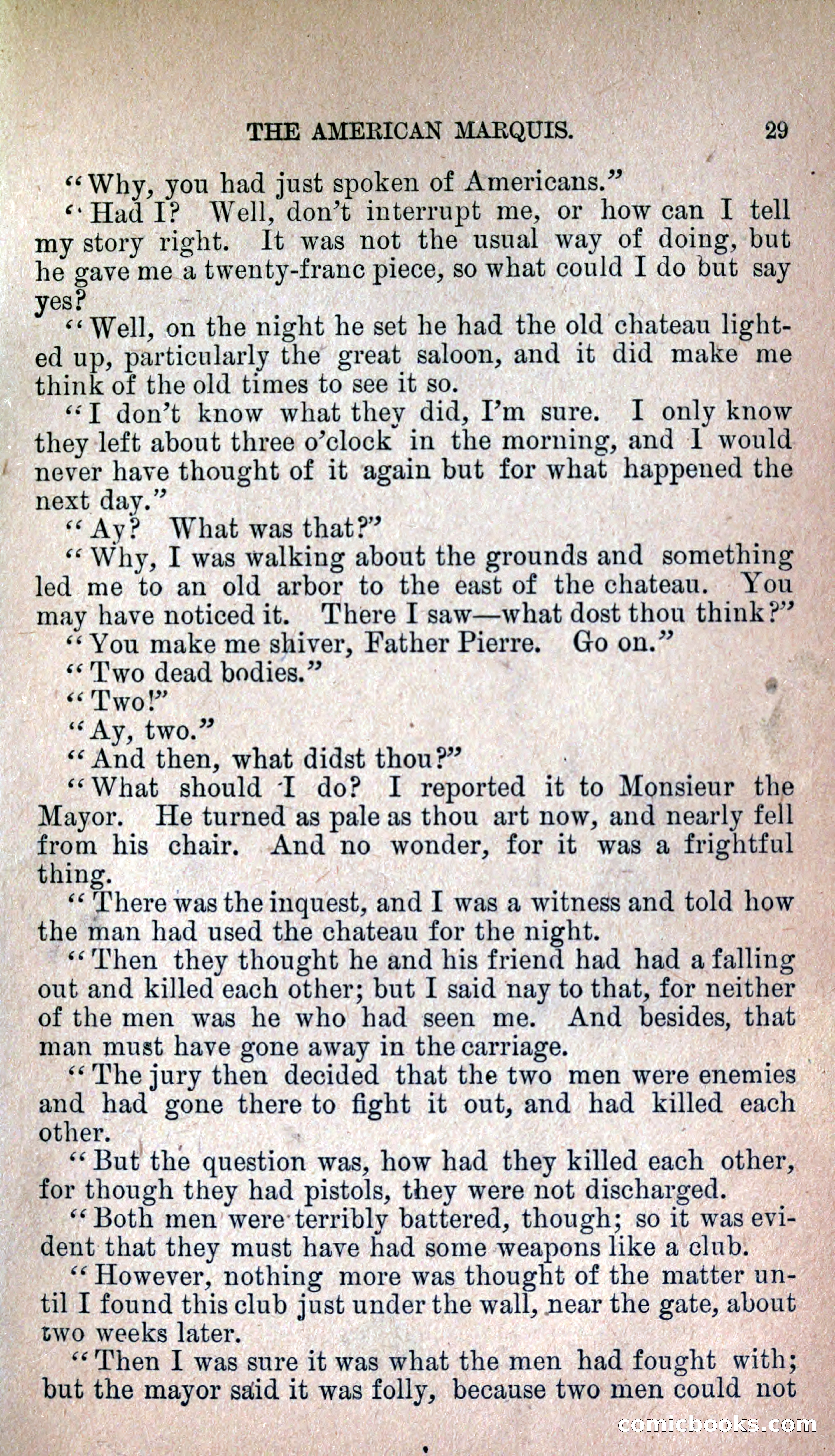 The American Marquis by Nick Carter — page 33 of 216