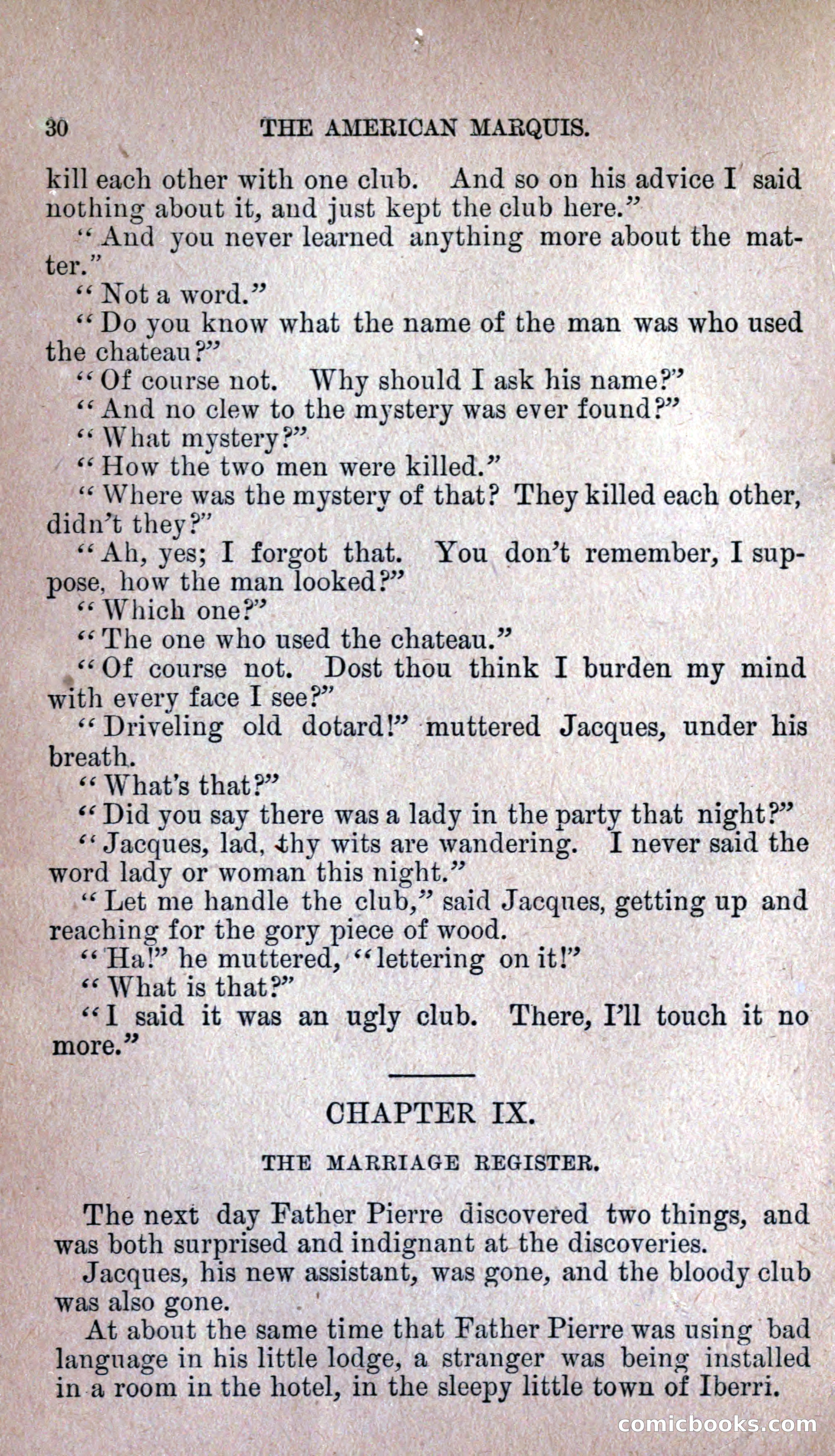 The American Marquis by Nick Carter — page 34 of 216