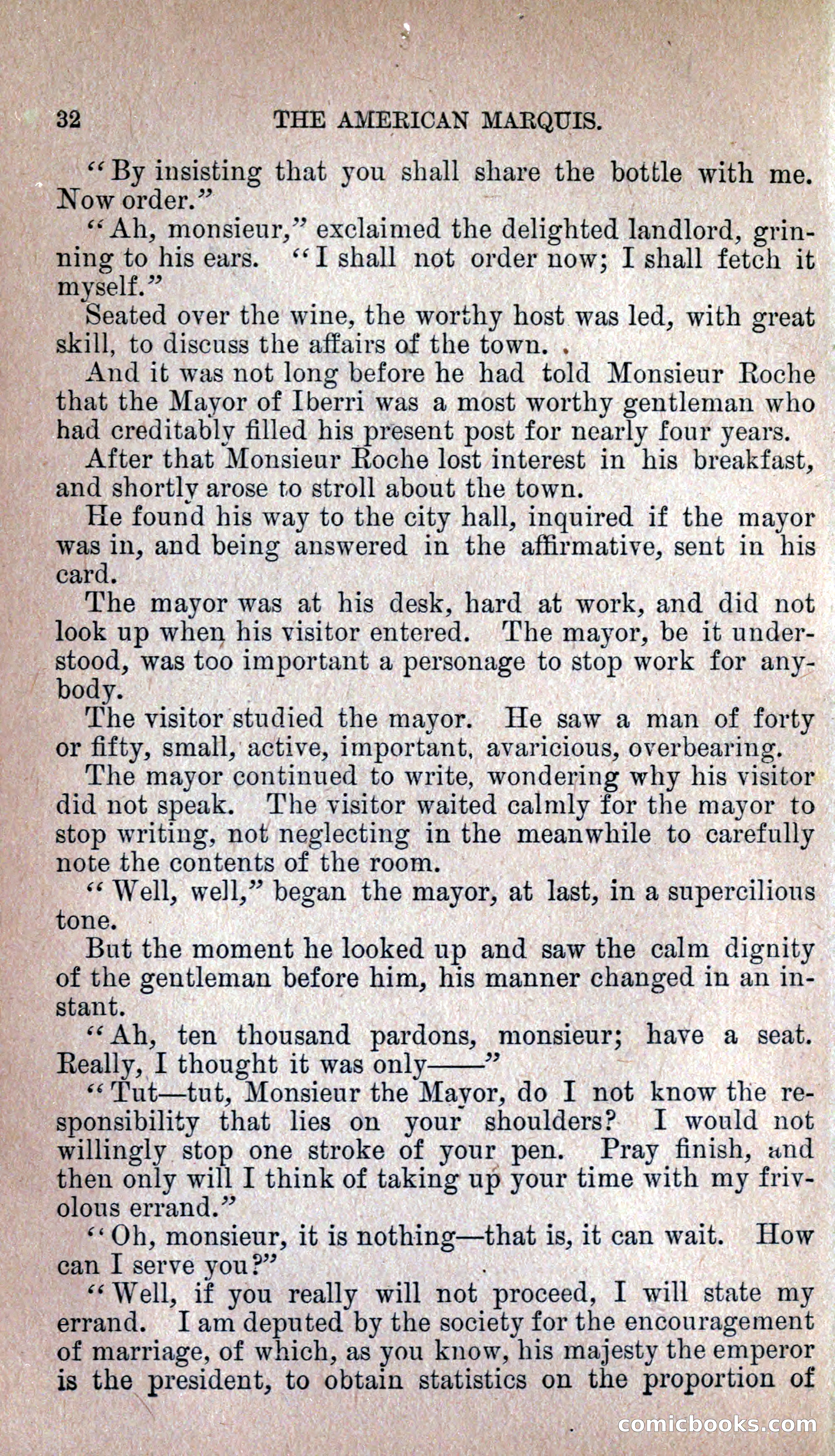 The American Marquis by Nick Carter — page 36 of 216