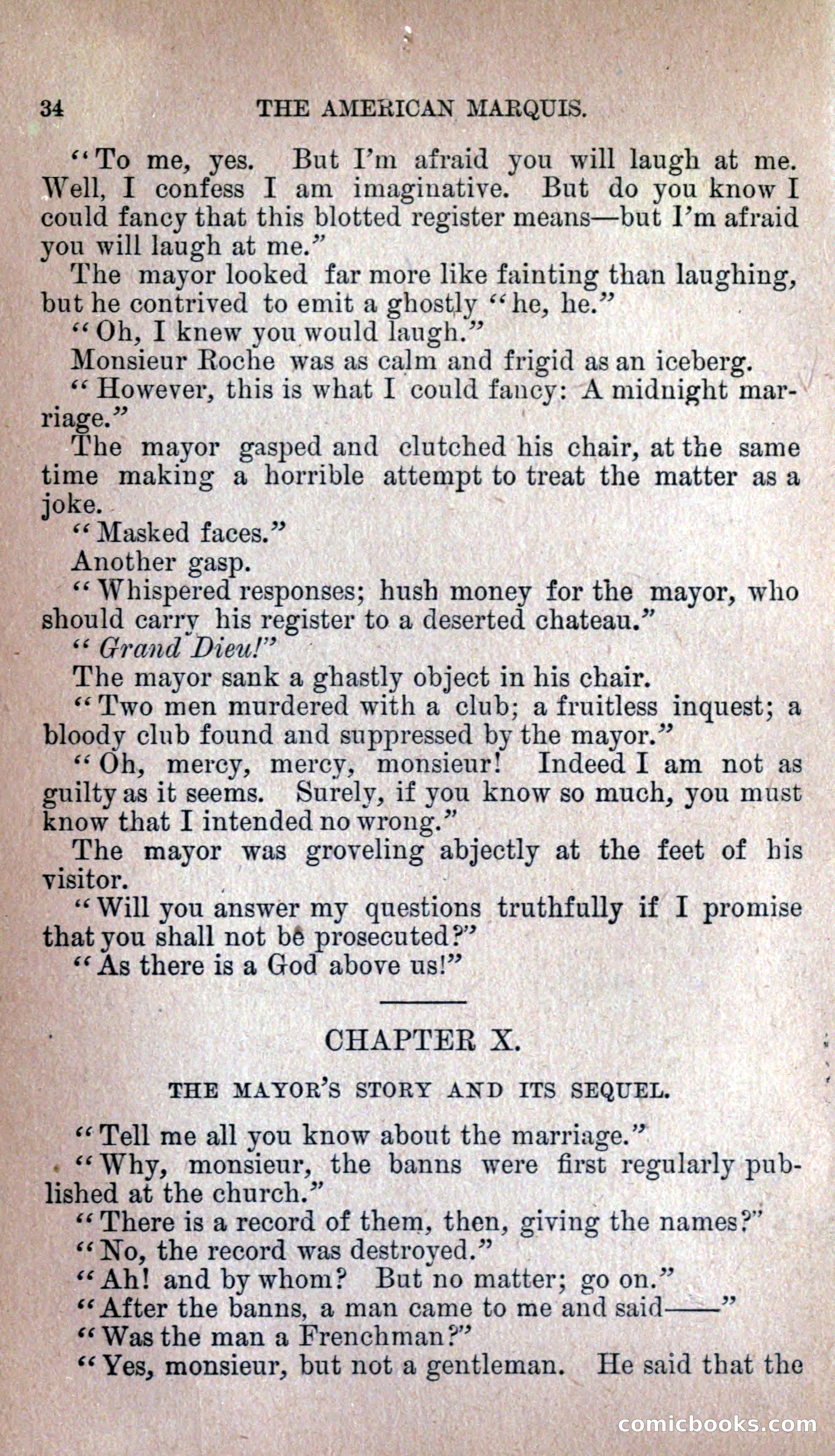 The American Marquis by Nick Carter — page 38 of 216