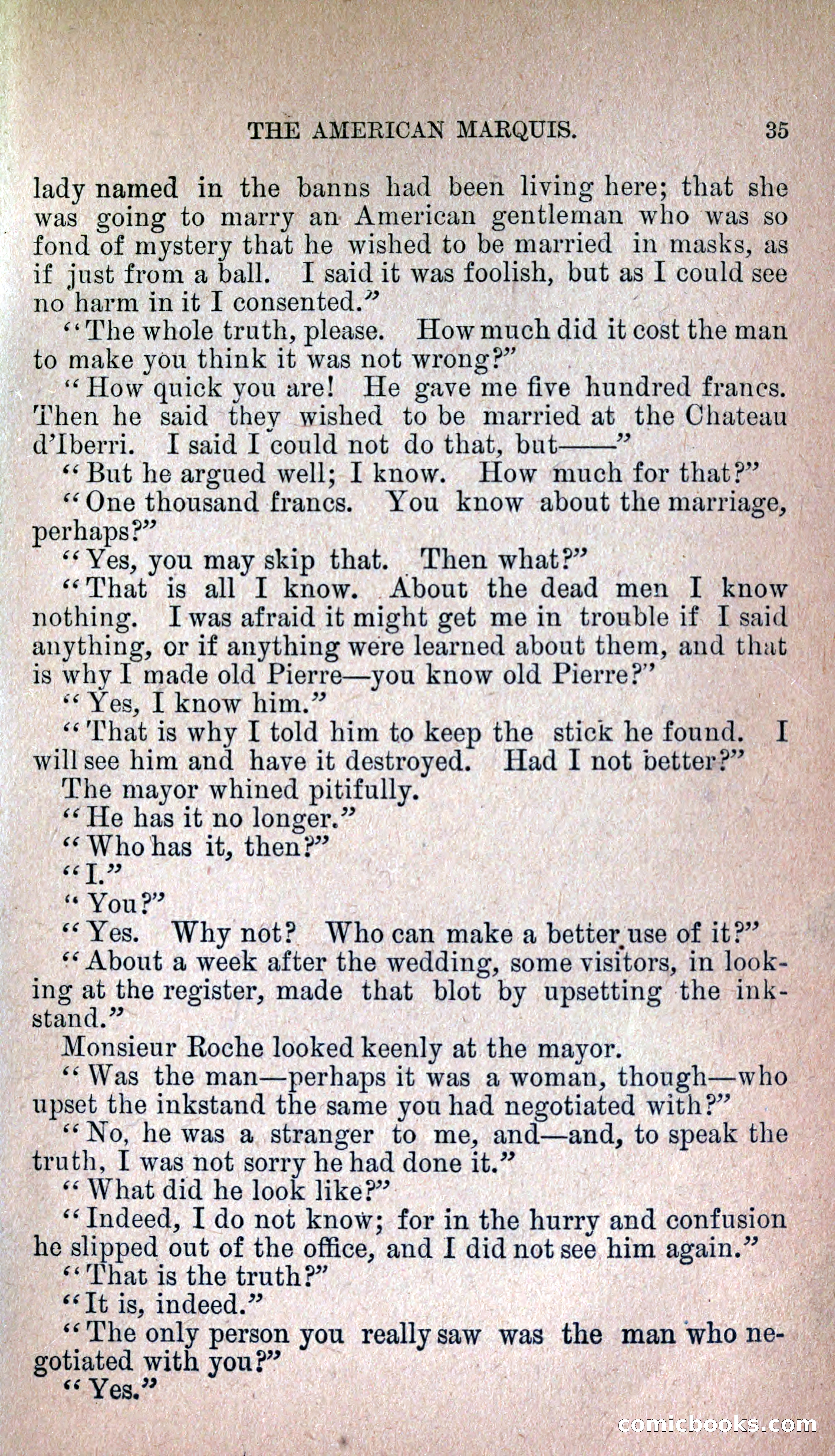 The American Marquis by Nick Carter — page 39 of 216