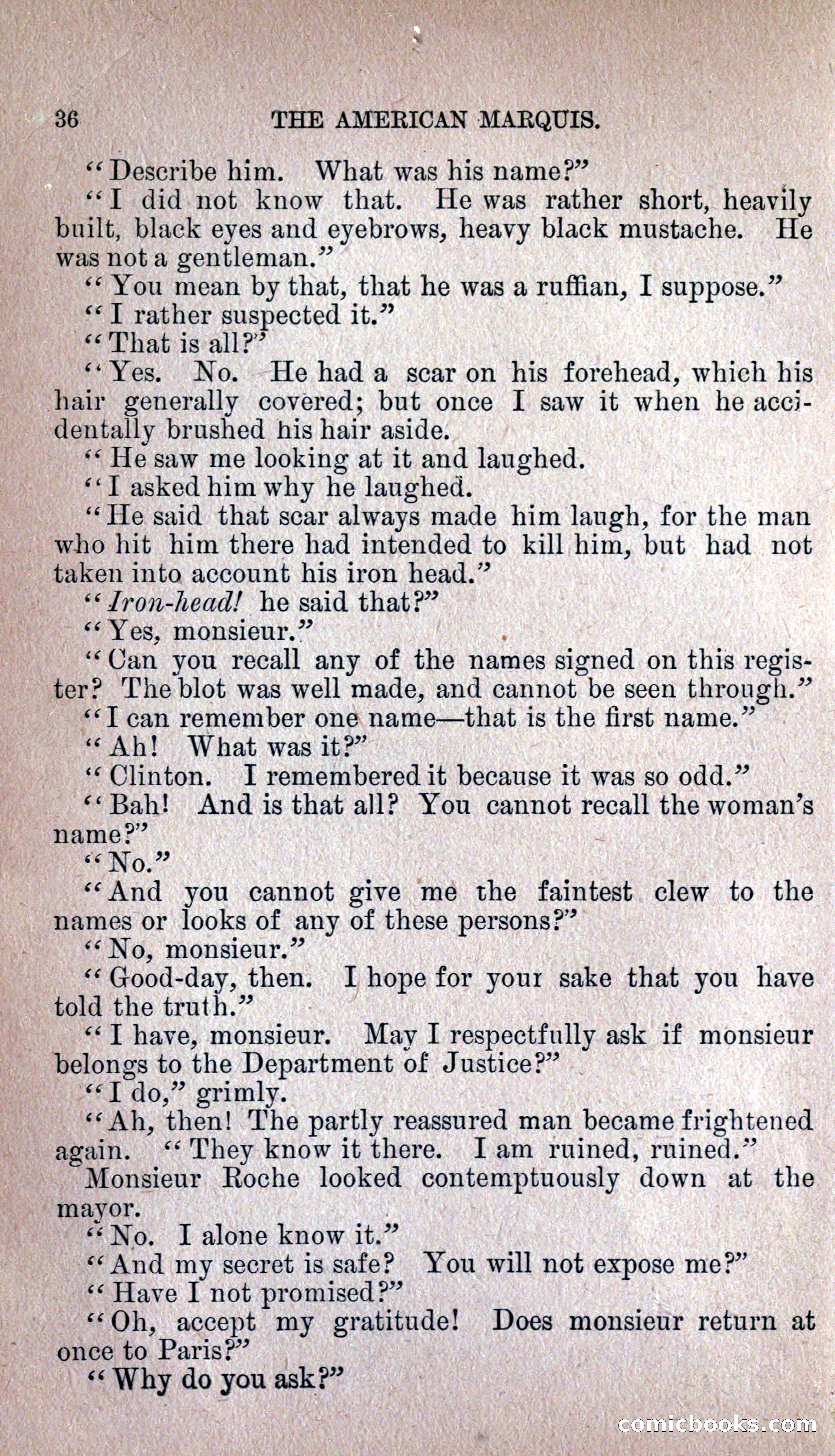 The American Marquis by Nick Carter — page 40 of 216