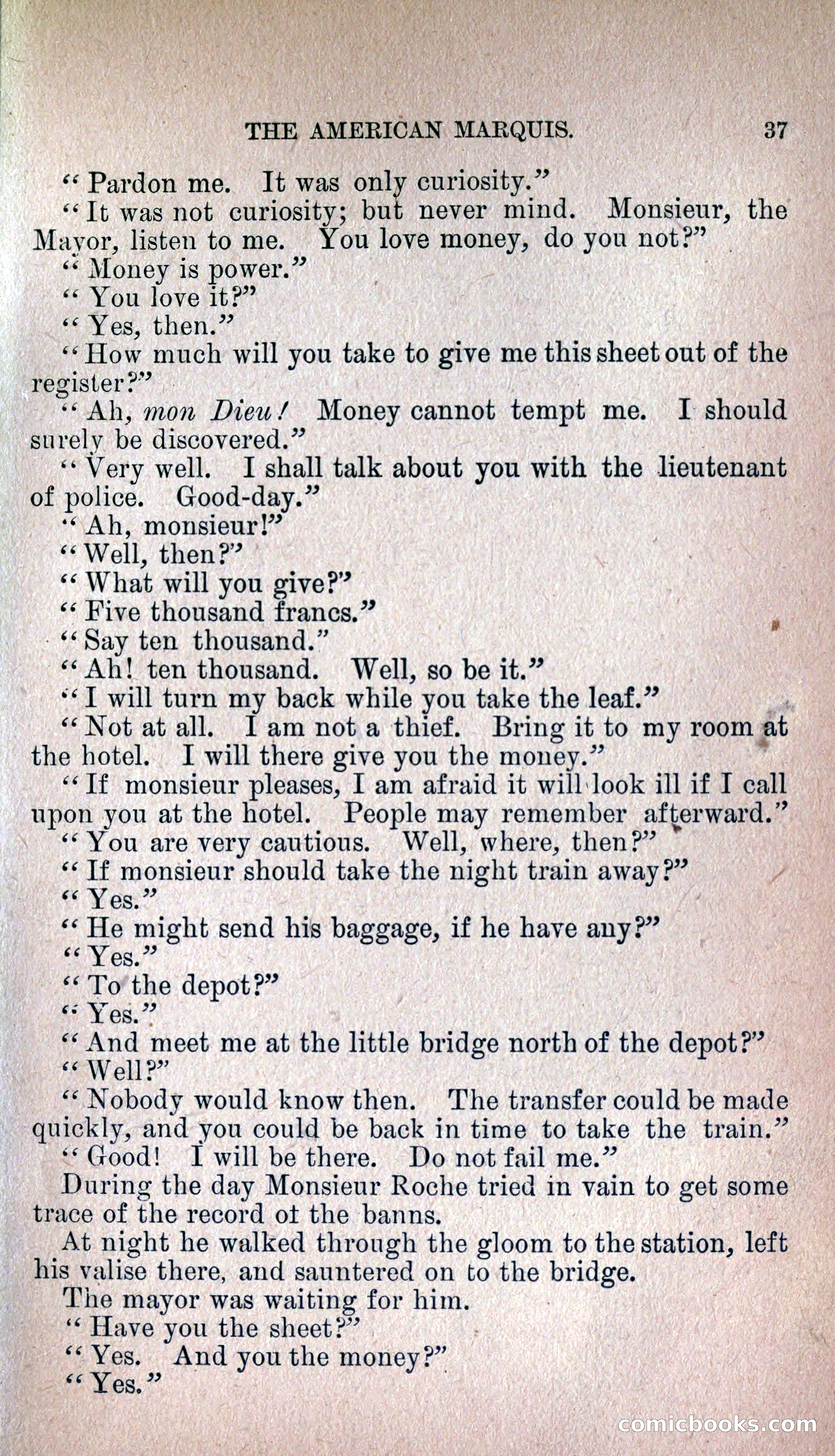 The American Marquis by Nick Carter — page 41 of 216
