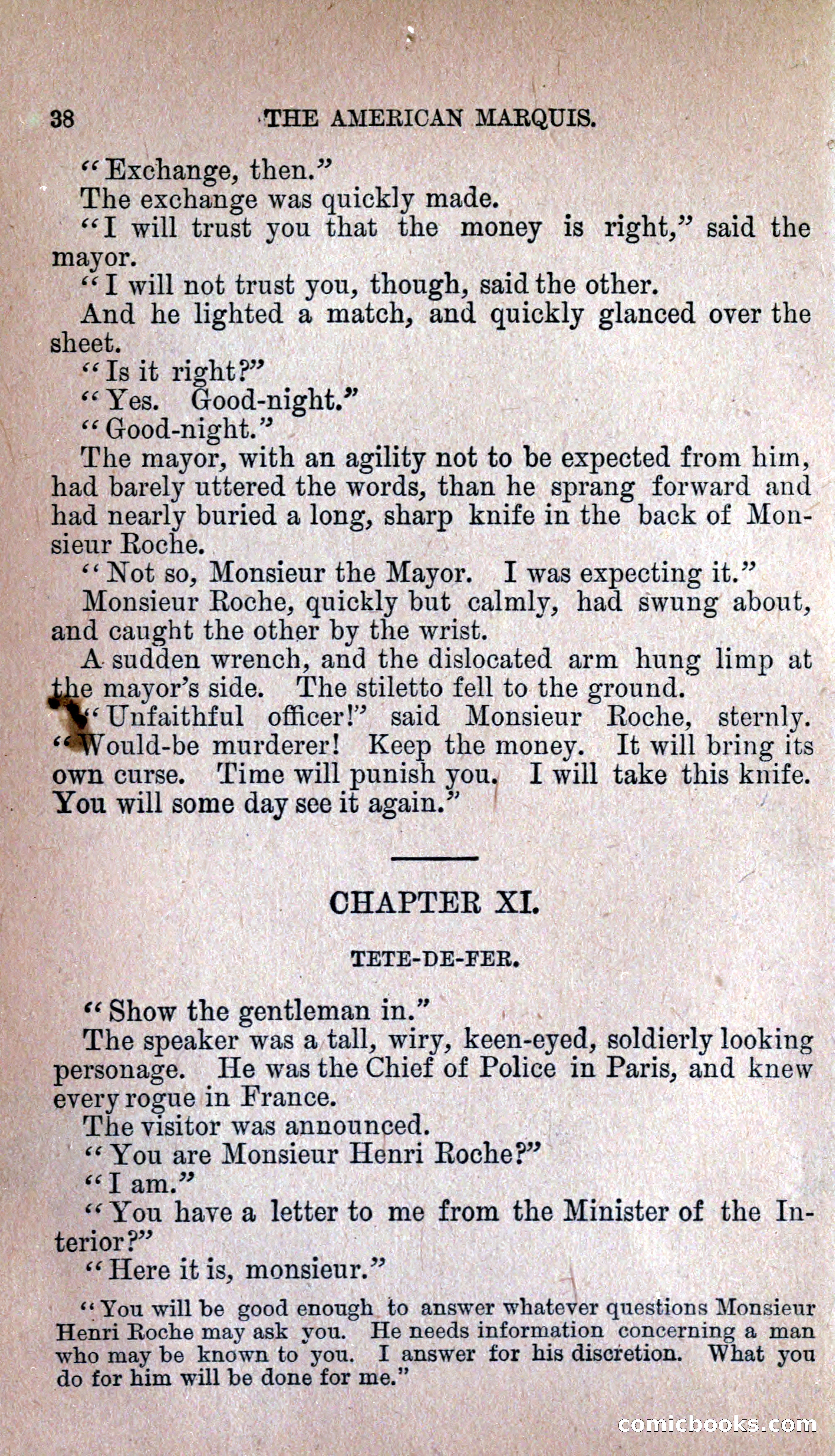 The American Marquis by Nick Carter — page 42 of 216