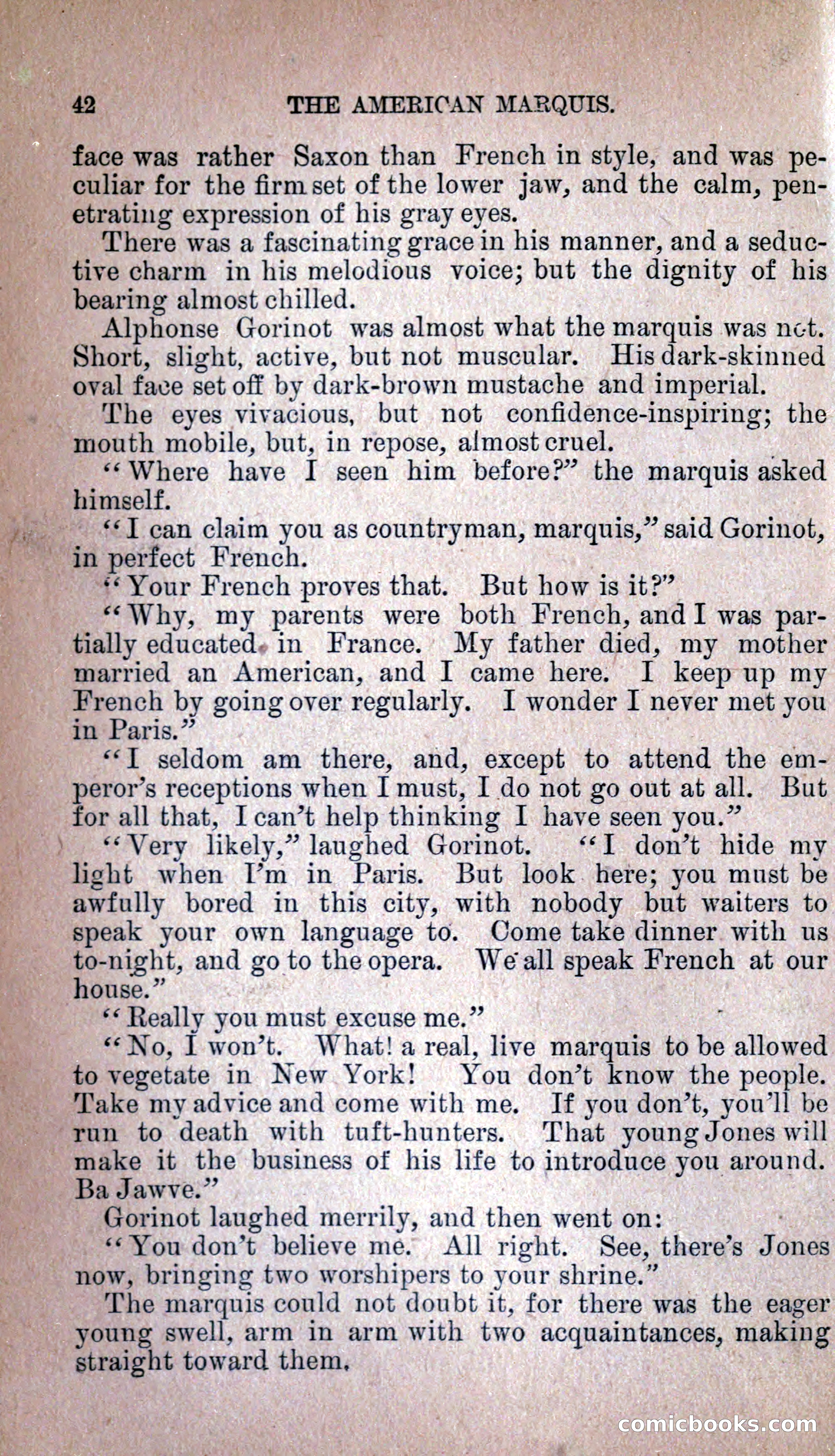 The American Marquis by Nick Carter — page 46 of 216
