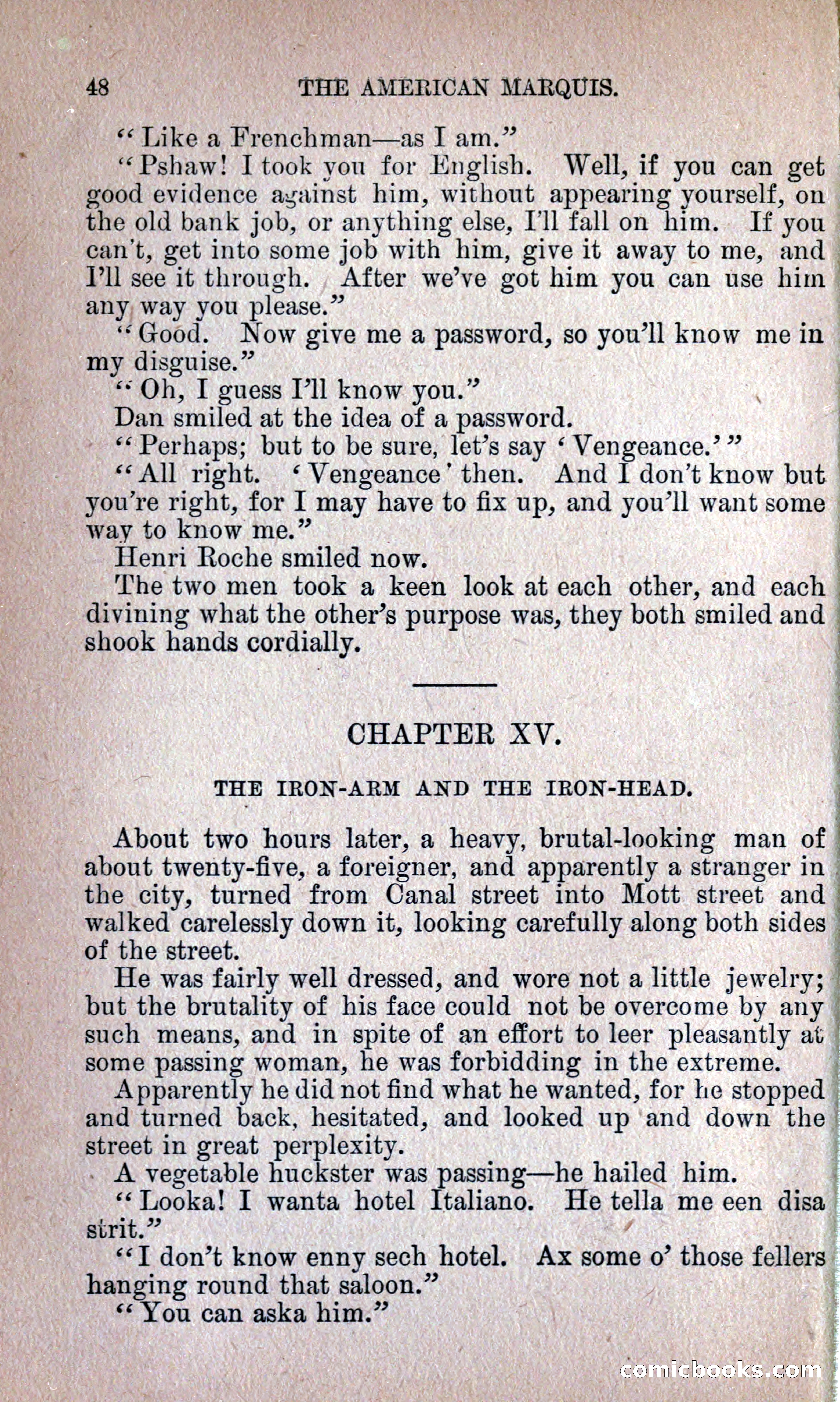 The American Marquis by Nick Carter — page 52 of 216