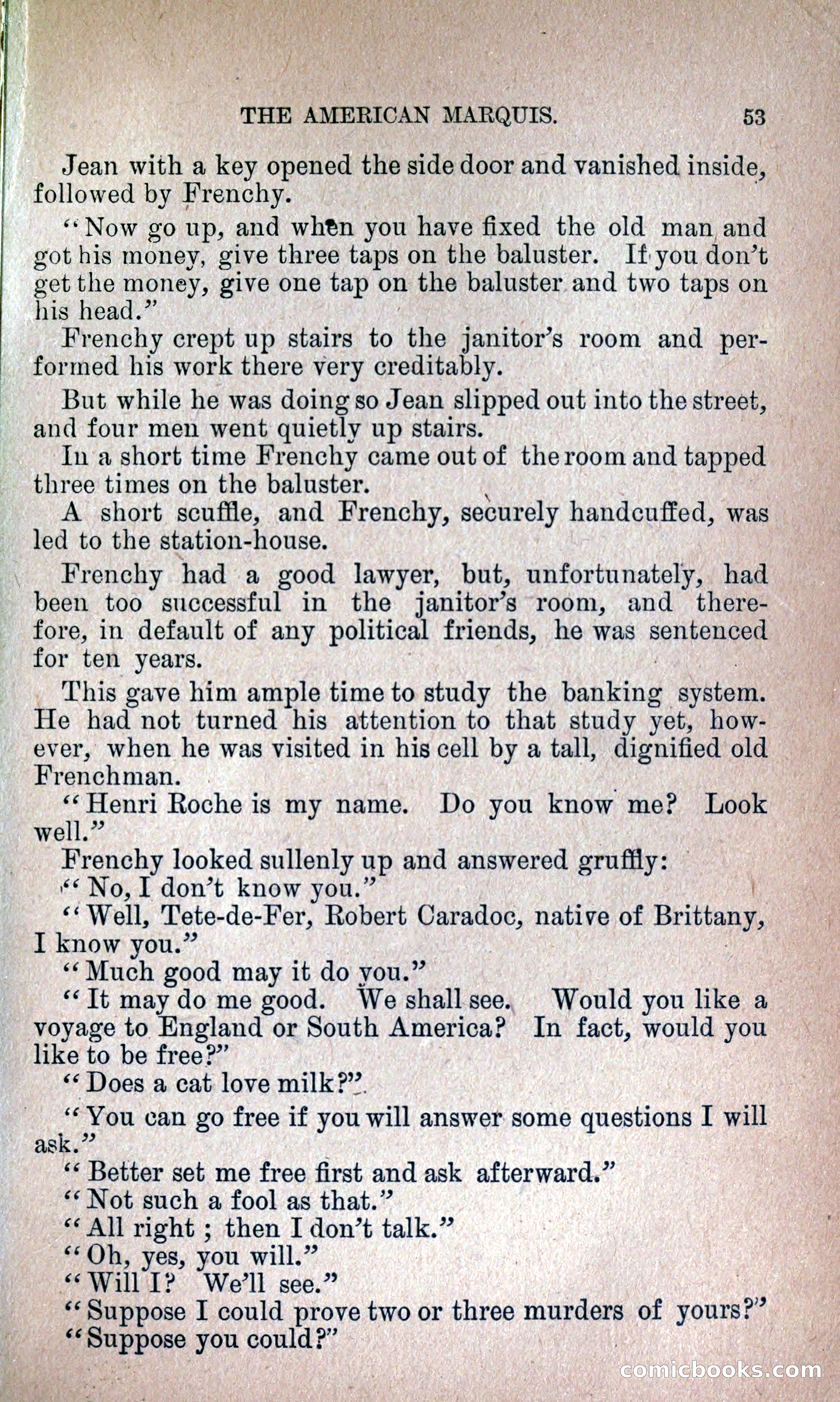The American Marquis by Nick Carter — page 57 of 216