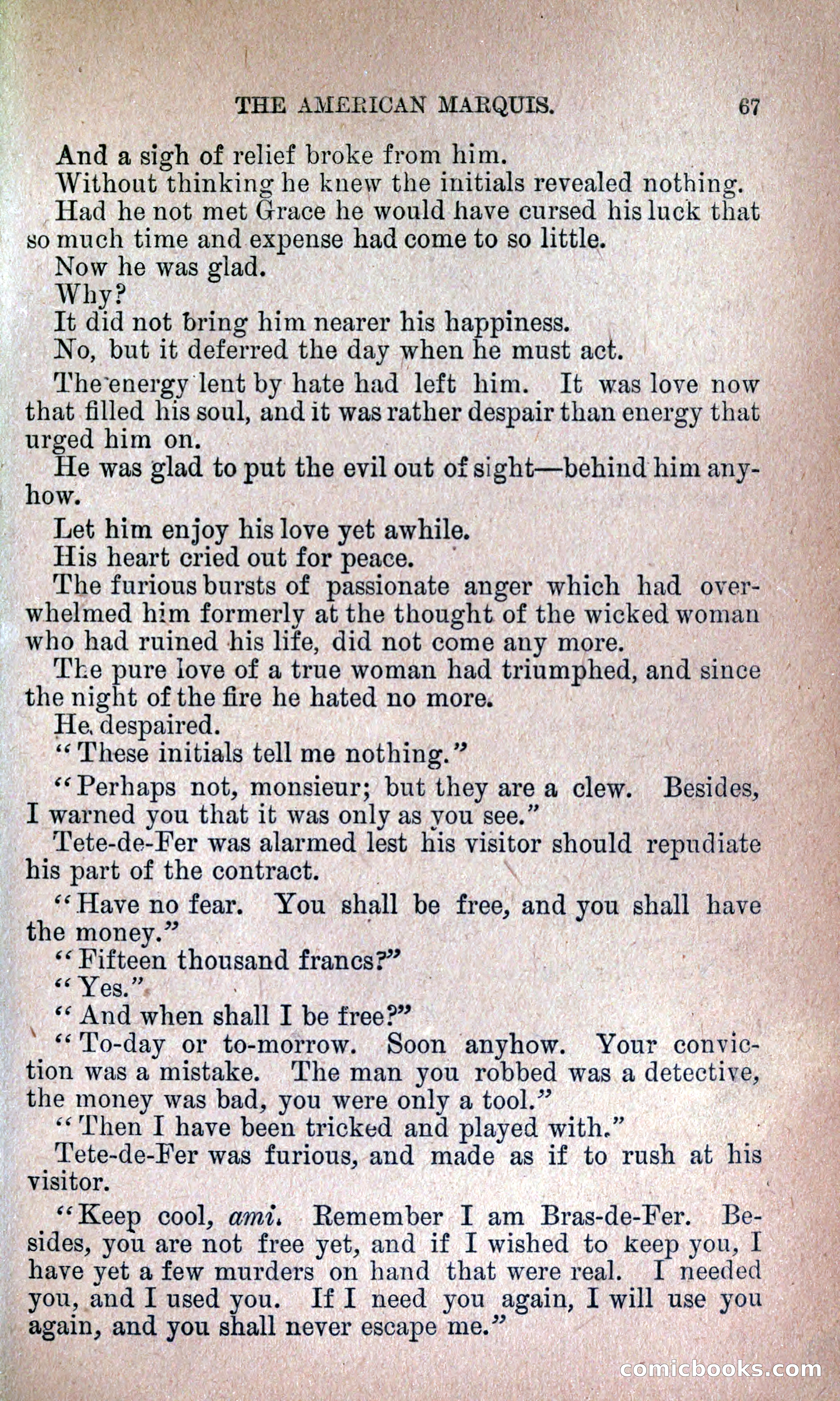 The American Marquis by Nick Carter — page 71 of 216