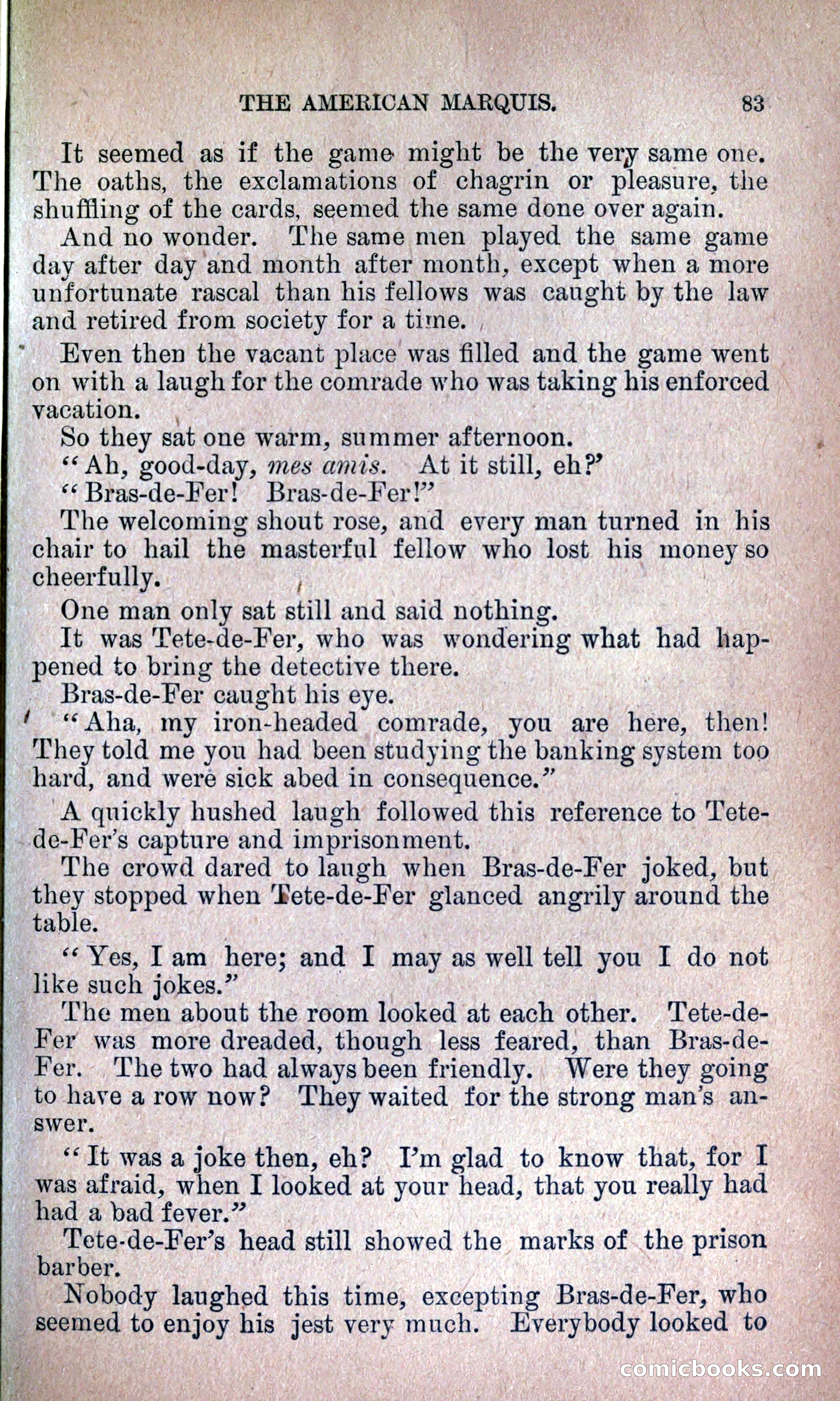 The American Marquis by Nick Carter — page 87 of 216