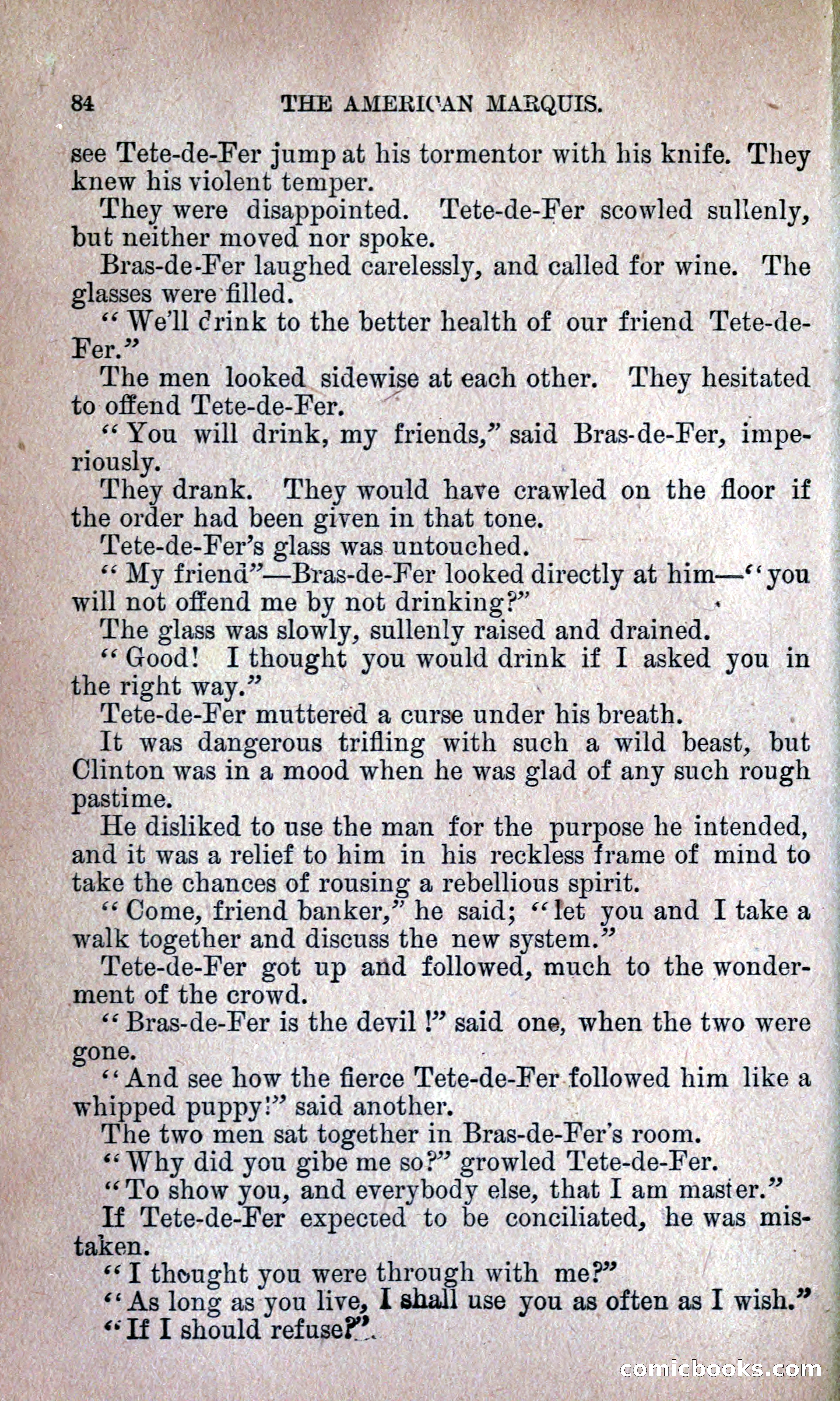 The American Marquis by Nick Carter — page 88 of 216