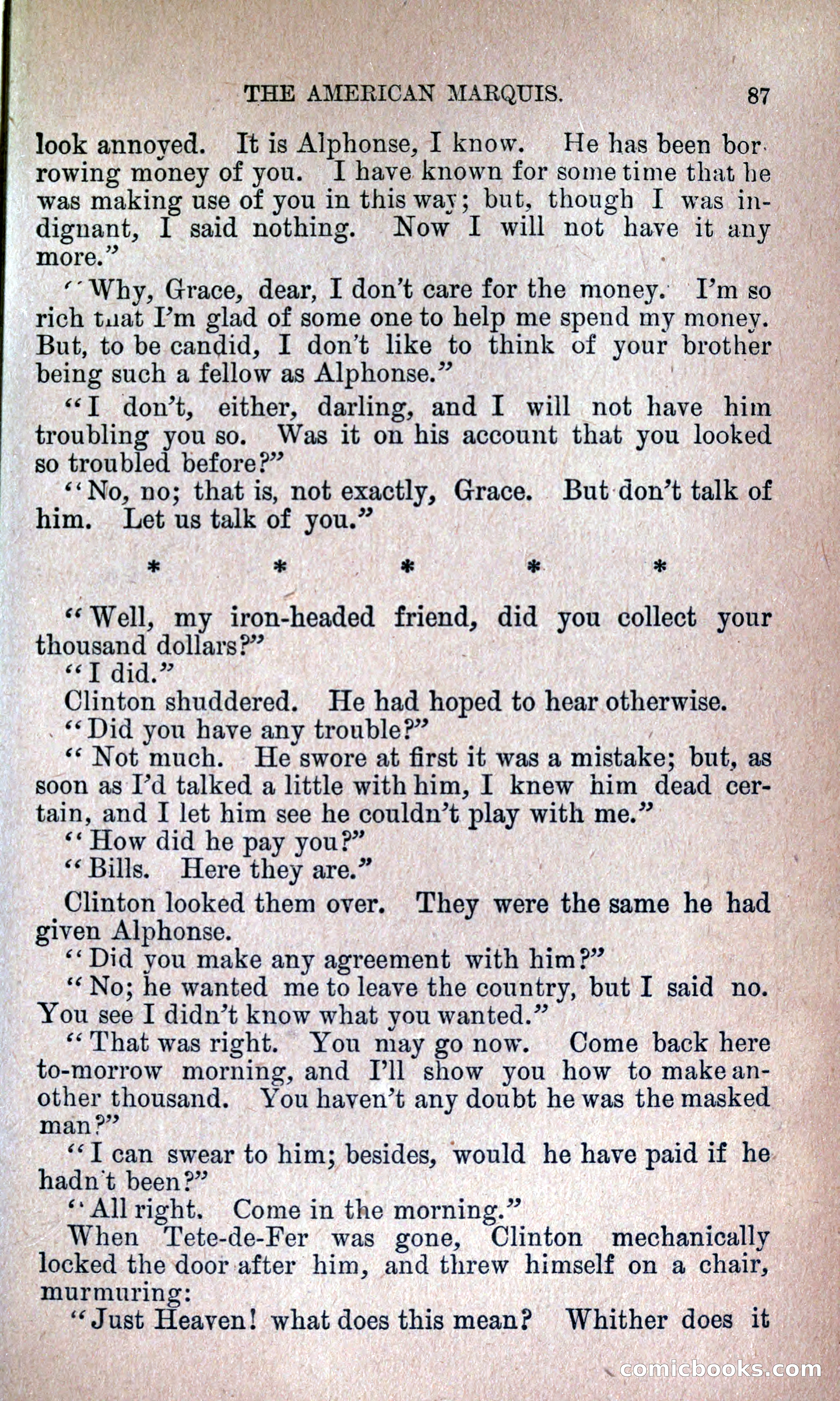 The American Marquis by Nick Carter — page 91 of 216
