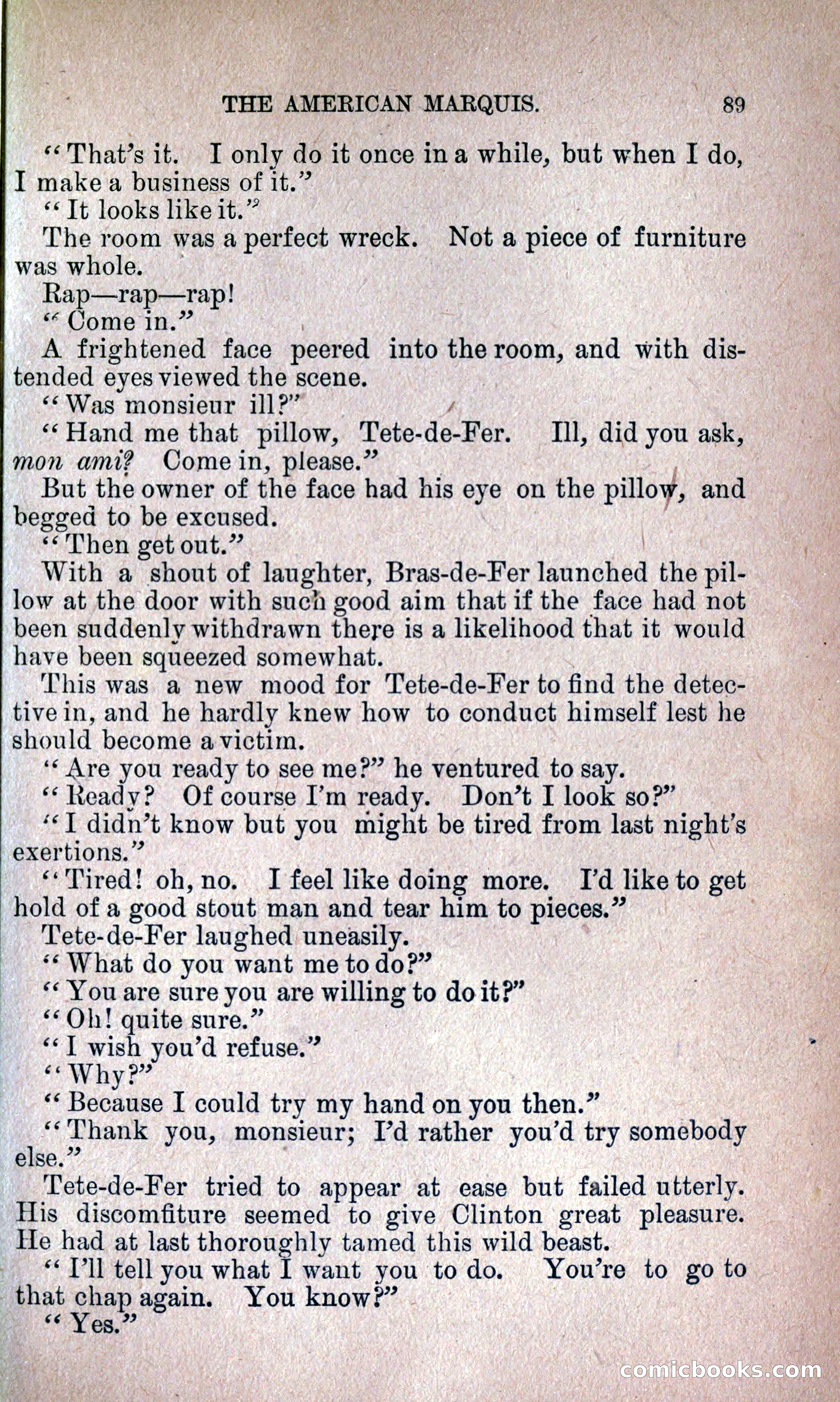 The American Marquis by Nick Carter — page 93 of 216