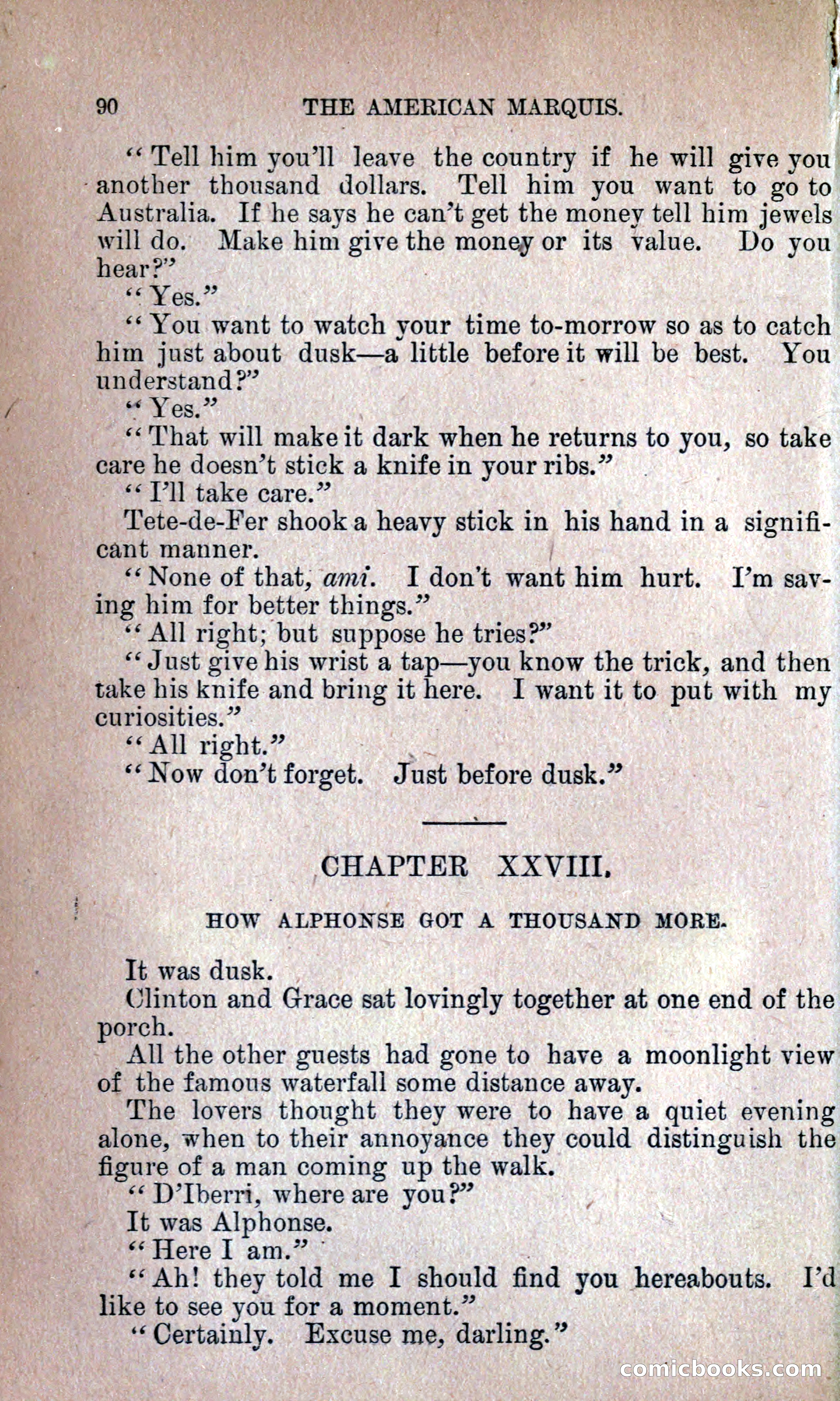 The American Marquis by Nick Carter — page 94 of 216