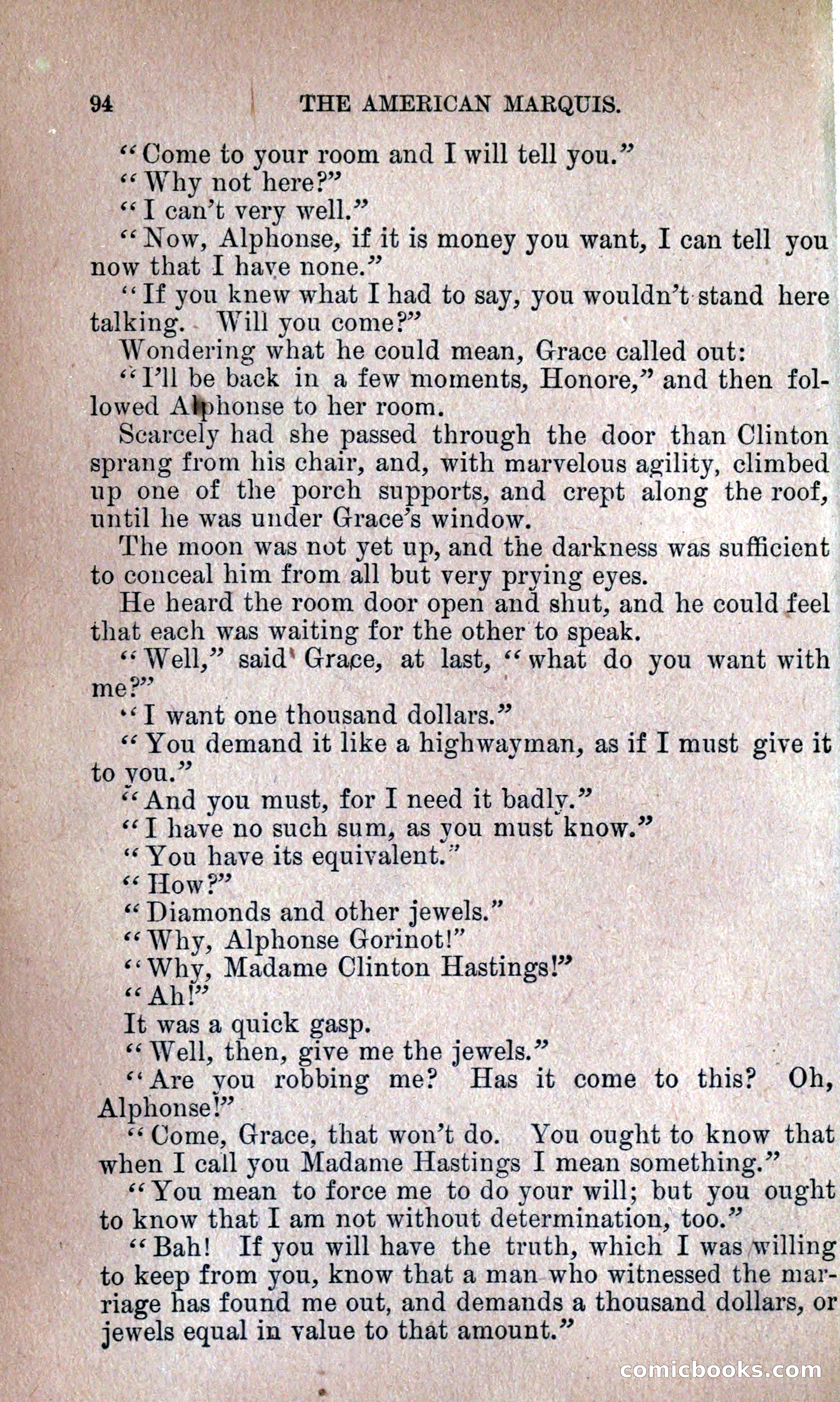 The American Marquis by Nick Carter — page 98 of 216