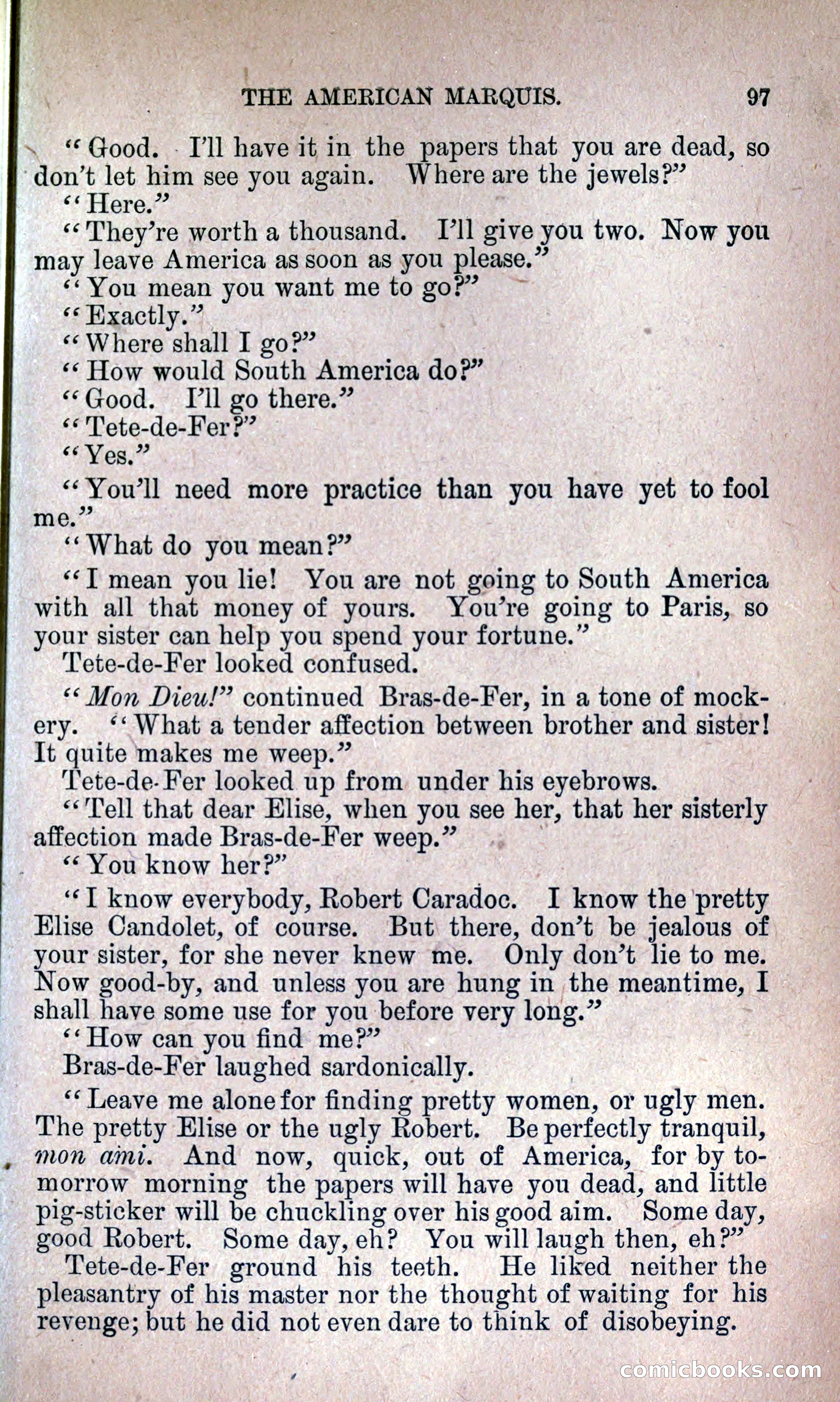 The American Marquis by Nick Carter — page 101 of 216