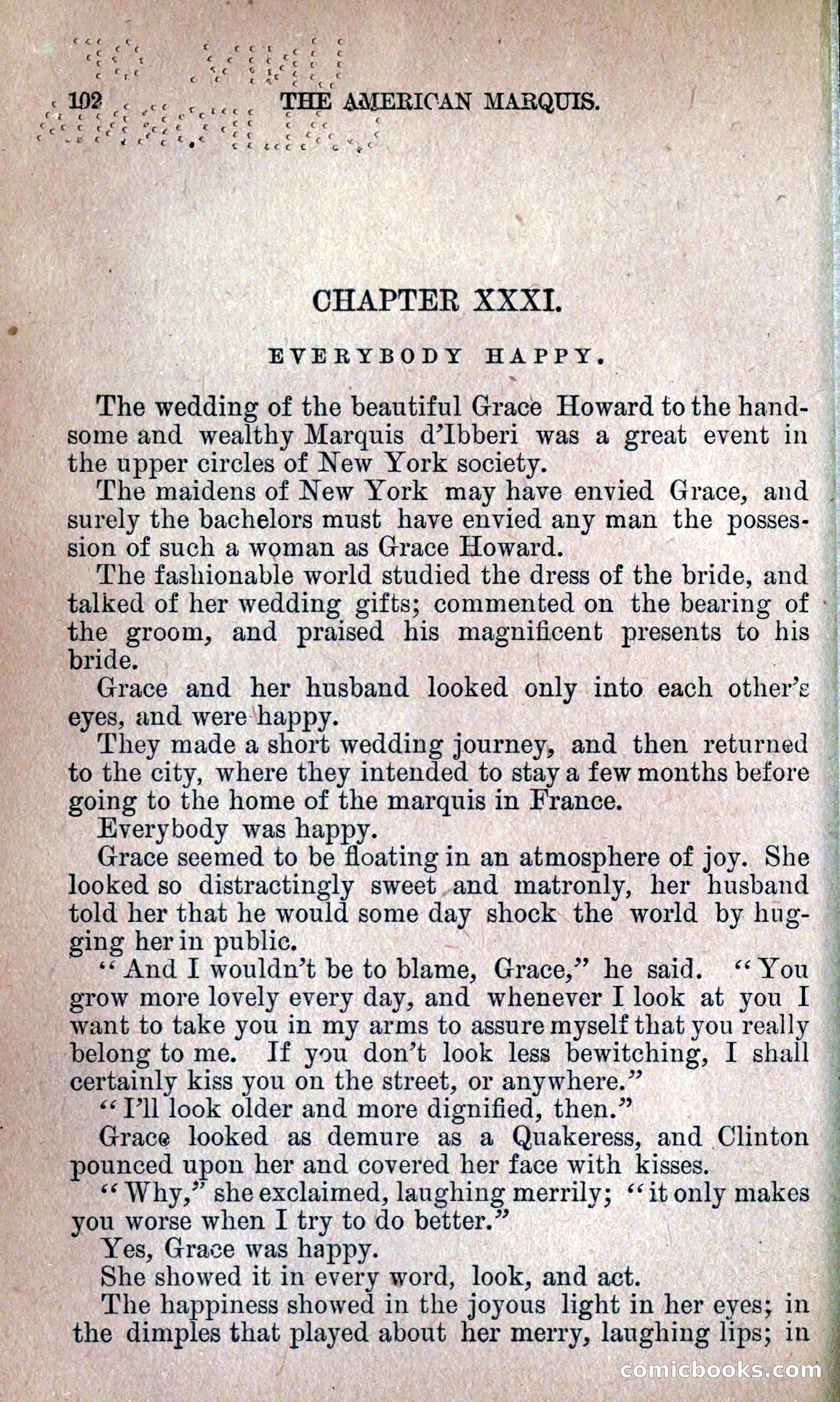 The American Marquis by Nick Carter — page 106 of 216