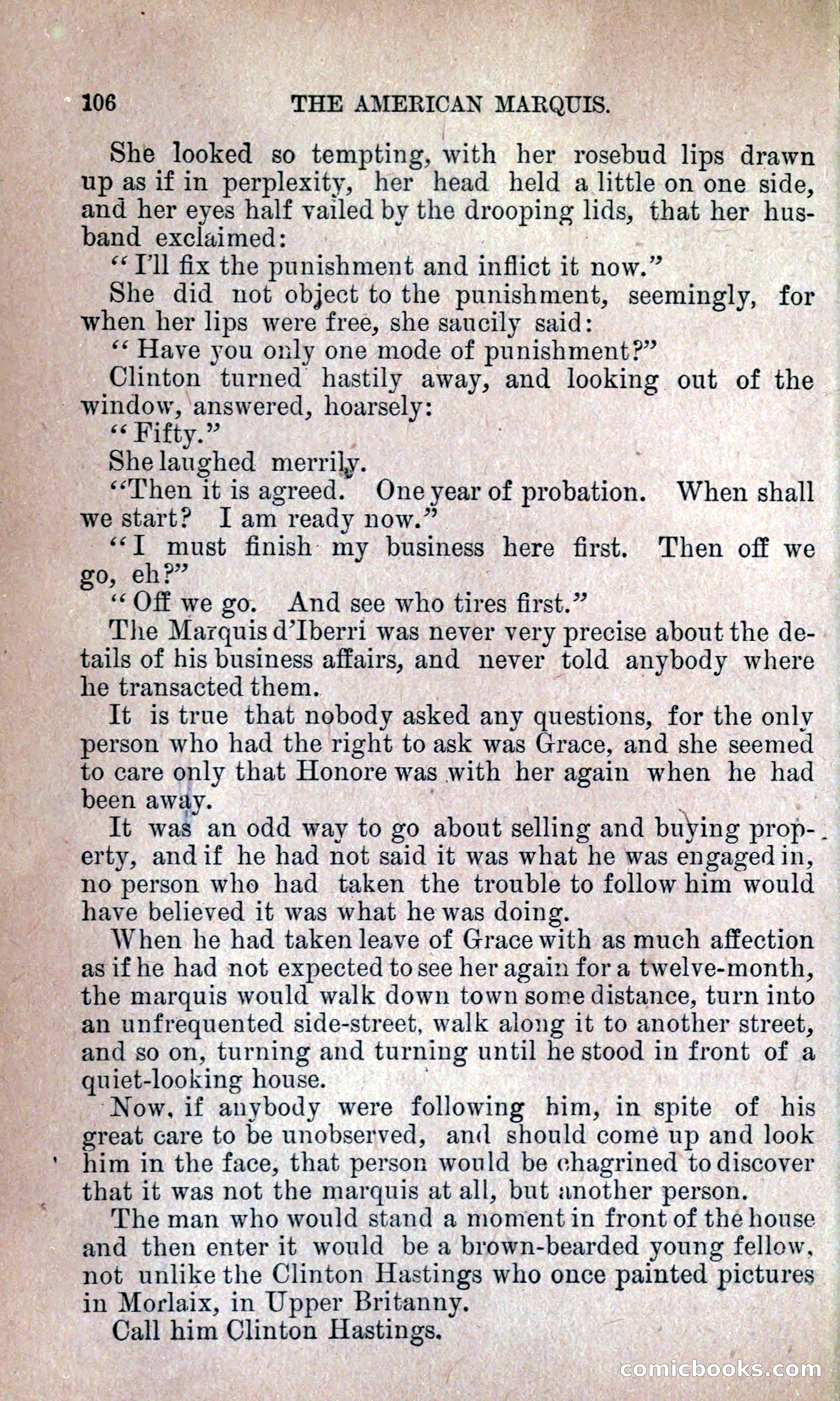 The American Marquis by Nick Carter — page 110 of 216