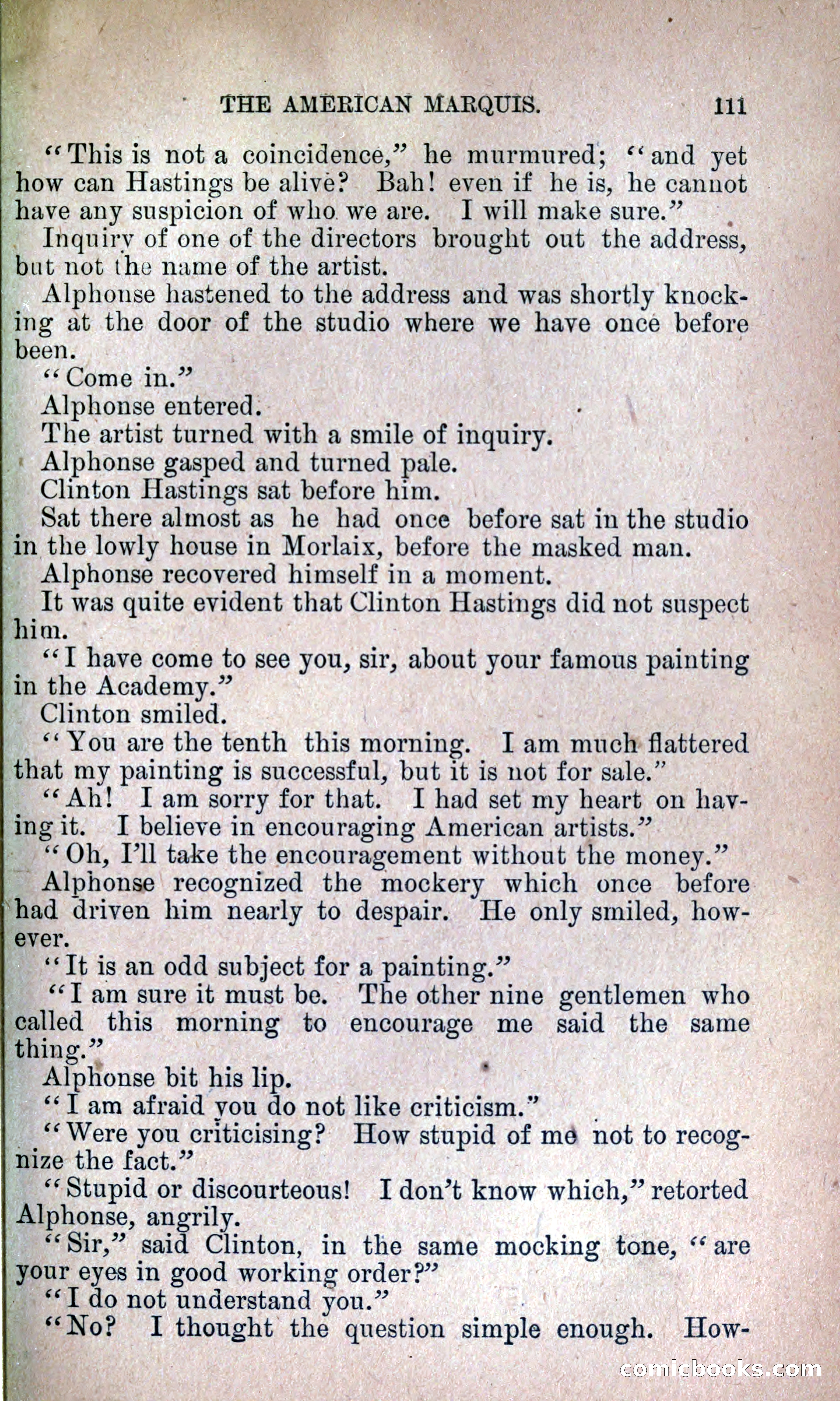 The American Marquis by Nick Carter — page 115 of 216