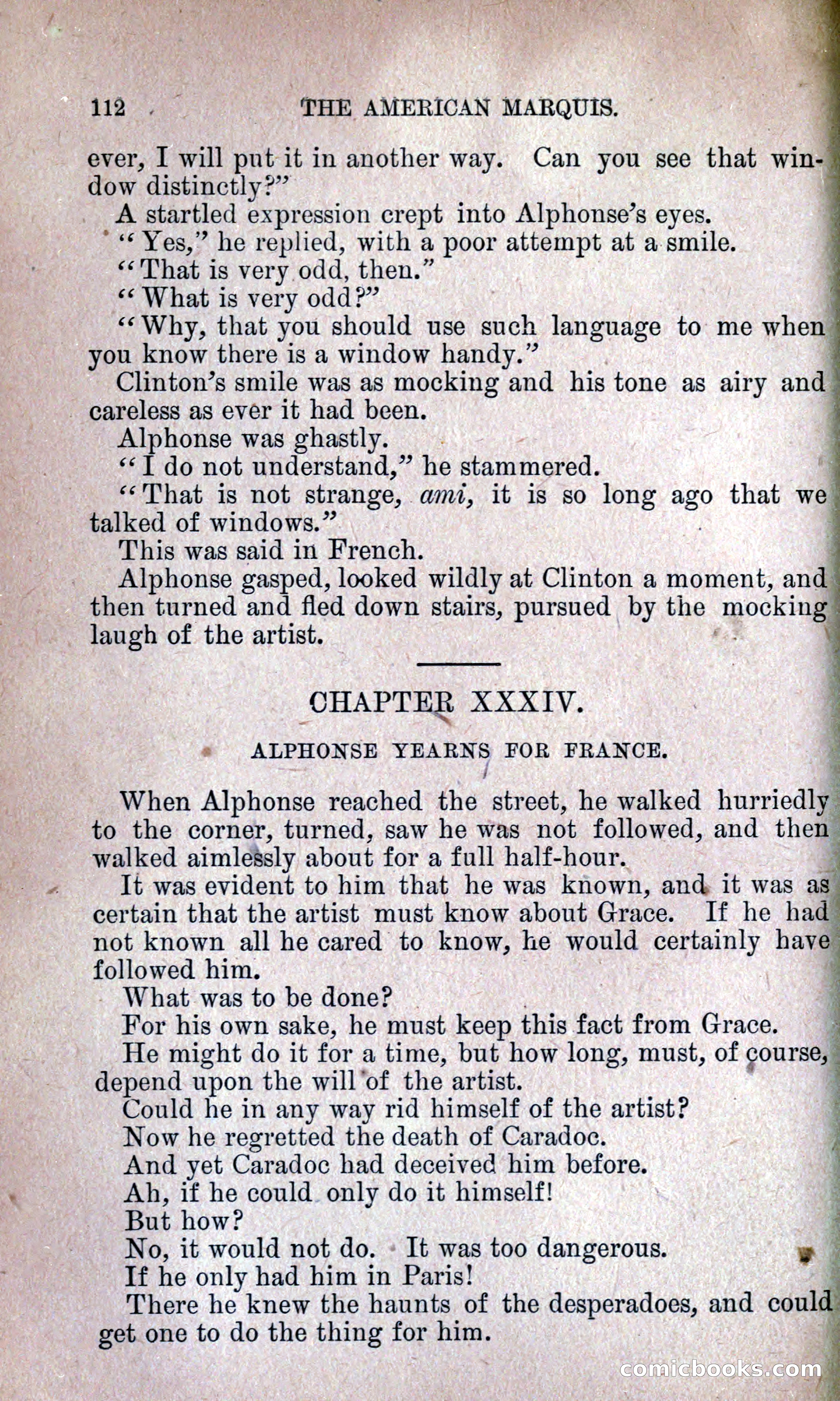 The American Marquis by Nick Carter — page 116 of 216