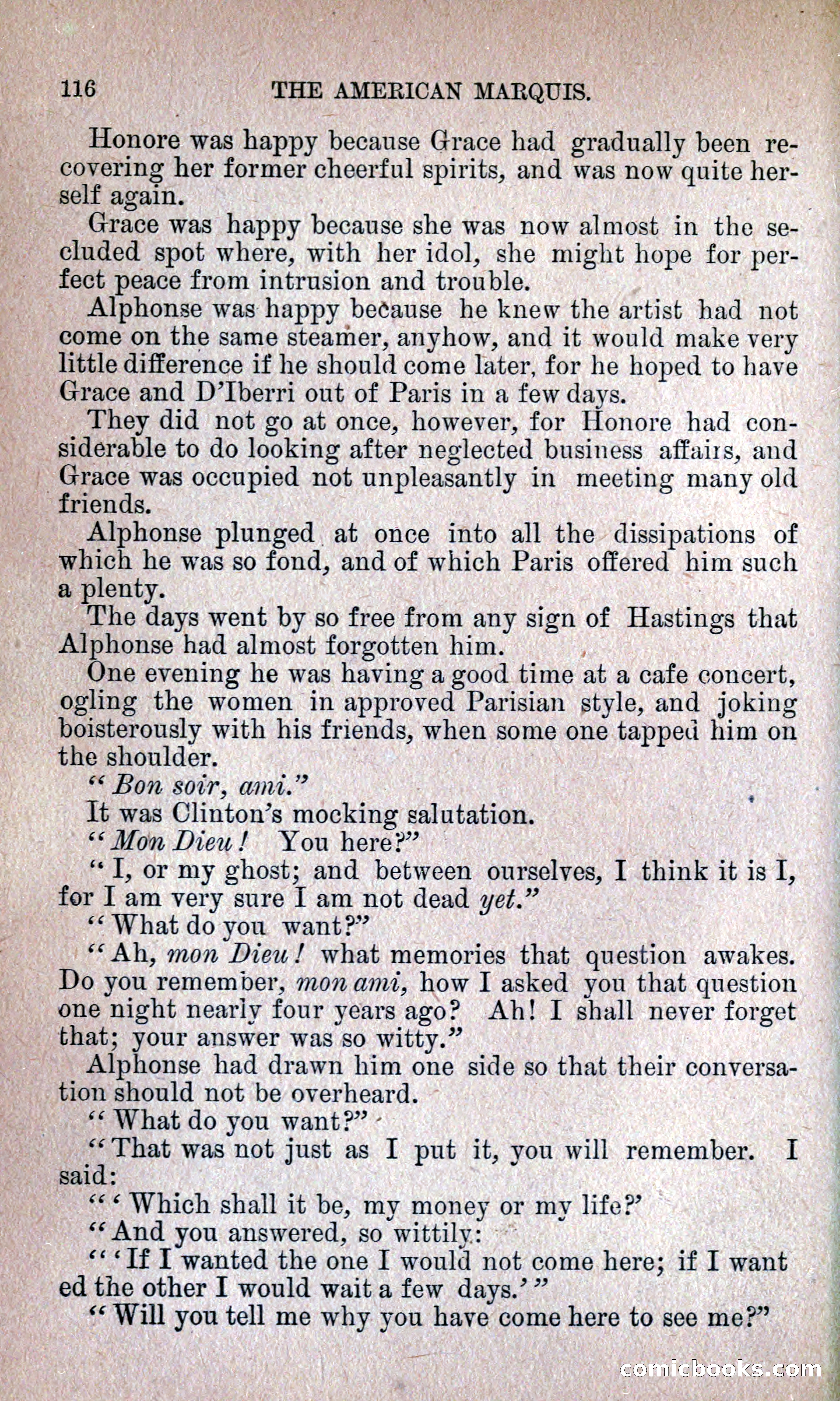 The American Marquis by Nick Carter — page 120 of 216