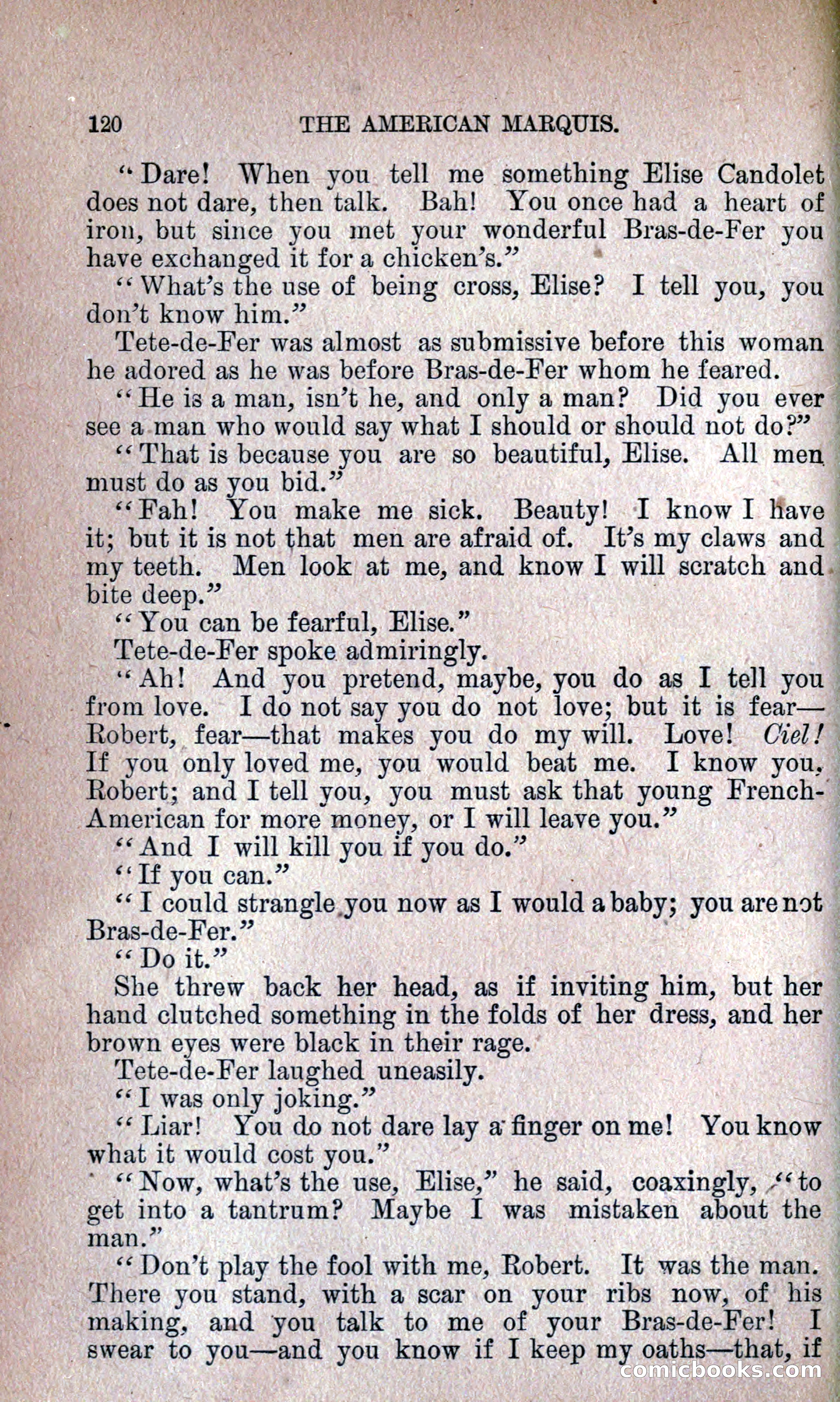 The American Marquis by Nick Carter — page 124 of 216