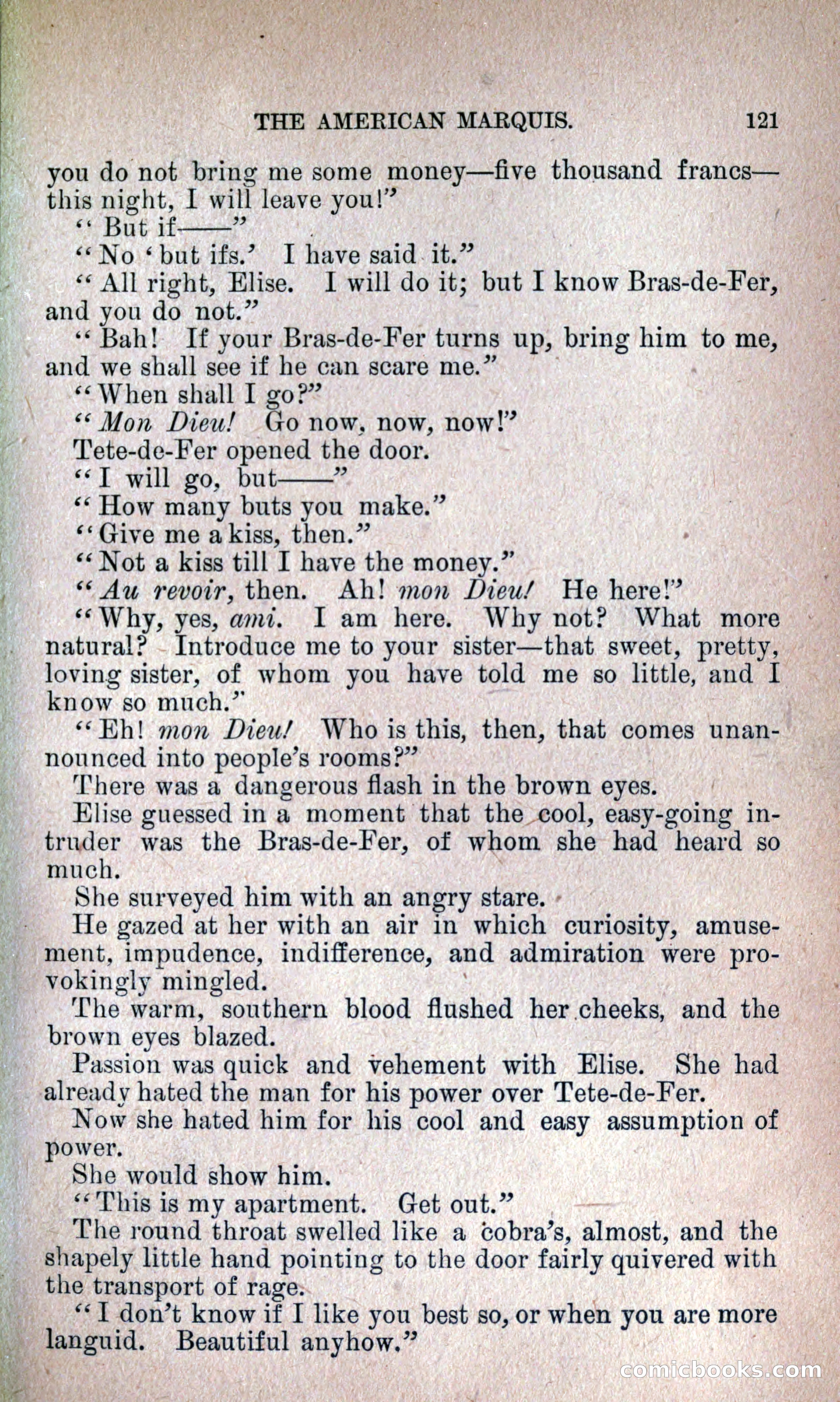 The American Marquis by Nick Carter — page 125 of 216