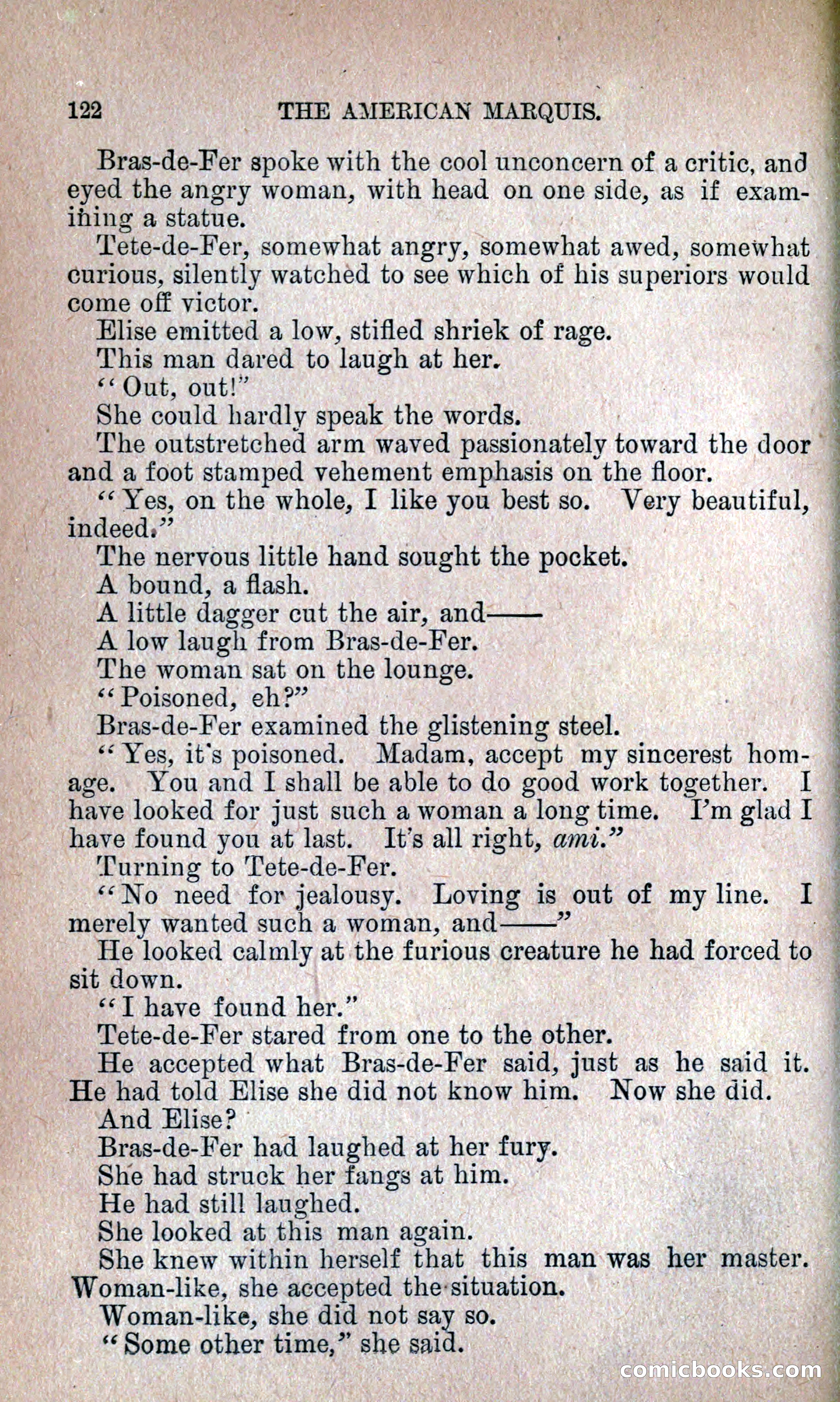 The American Marquis by Nick Carter — page 126 of 216