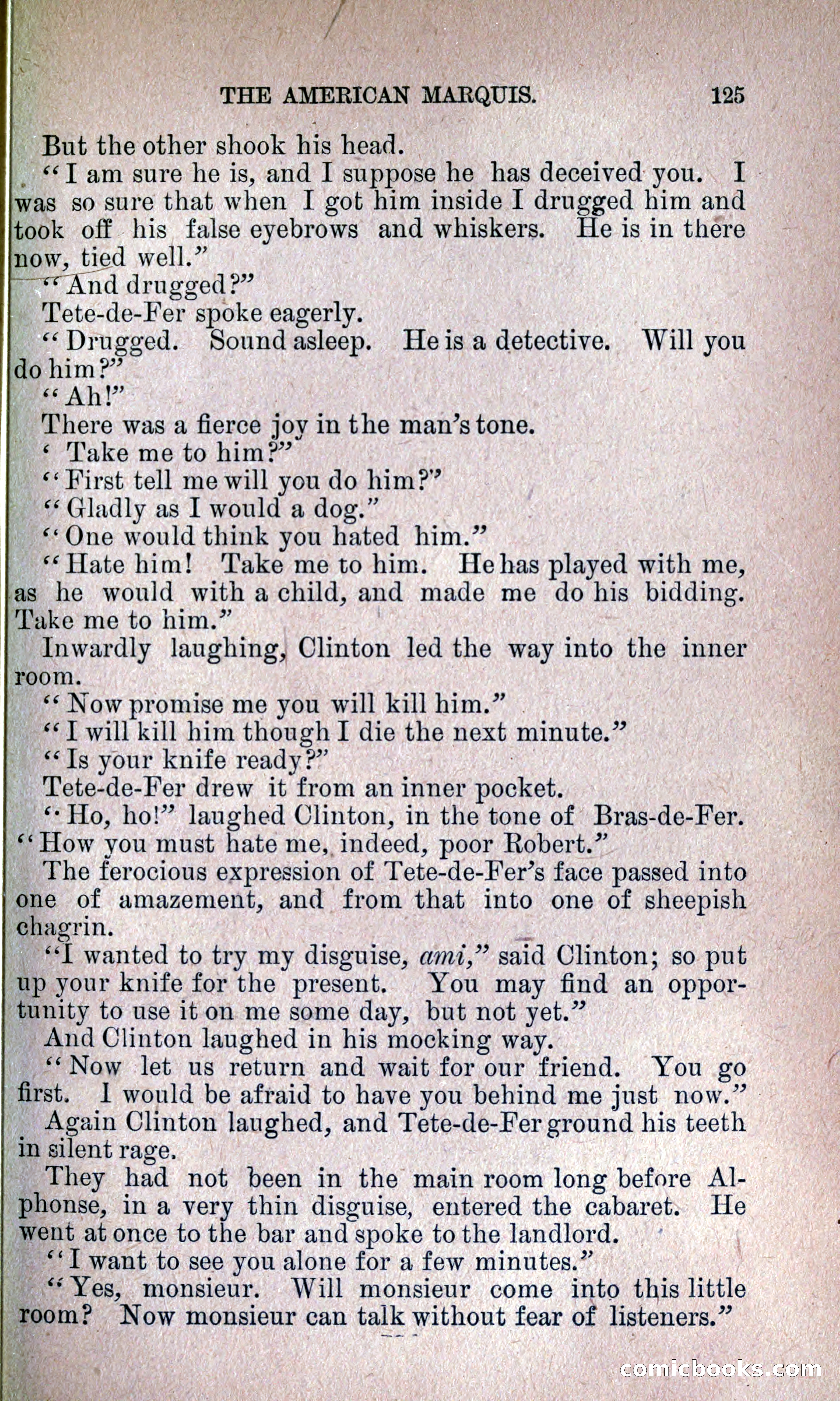 The American Marquis by Nick Carter — page 129 of 216
