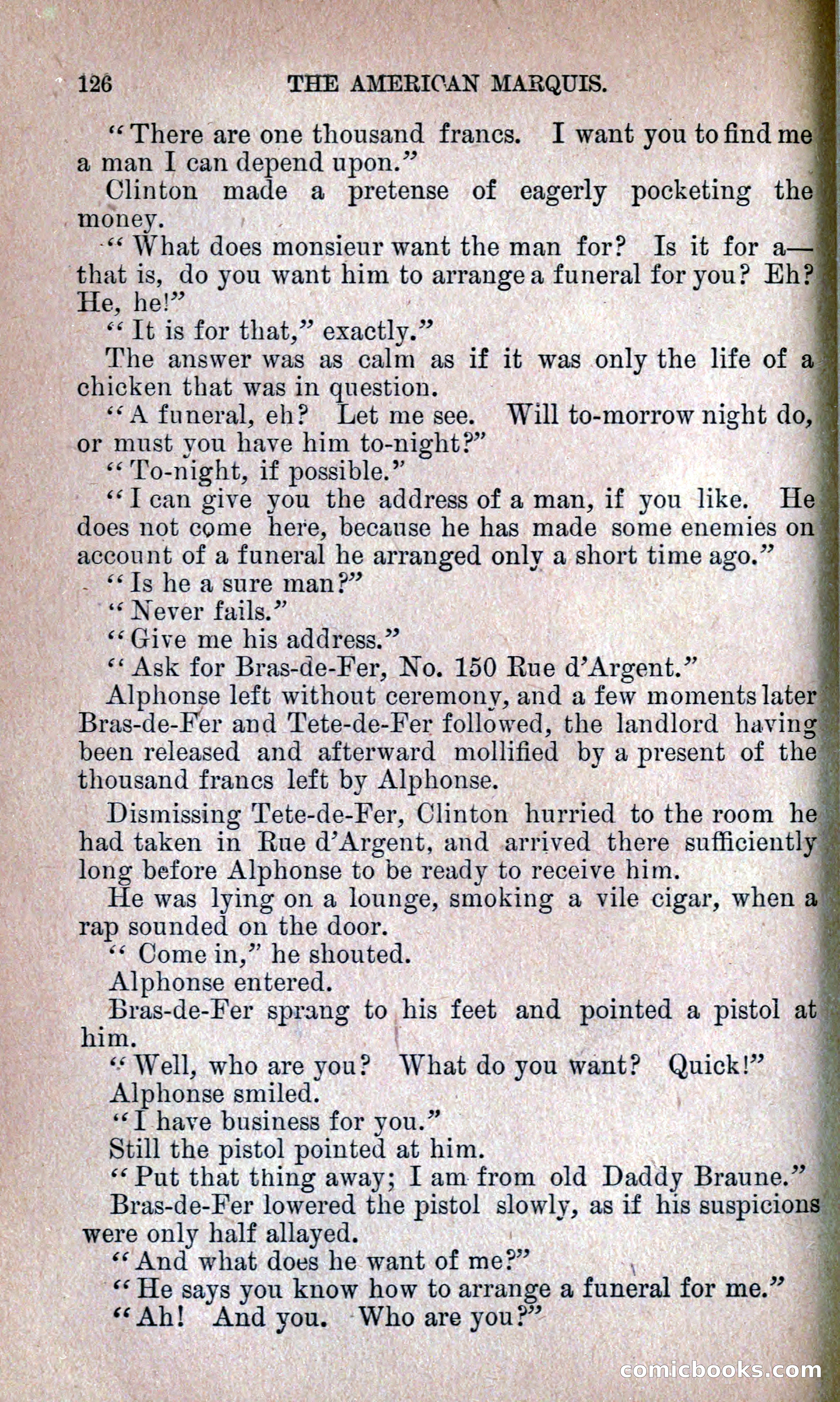 The American Marquis by Nick Carter — page 130 of 216