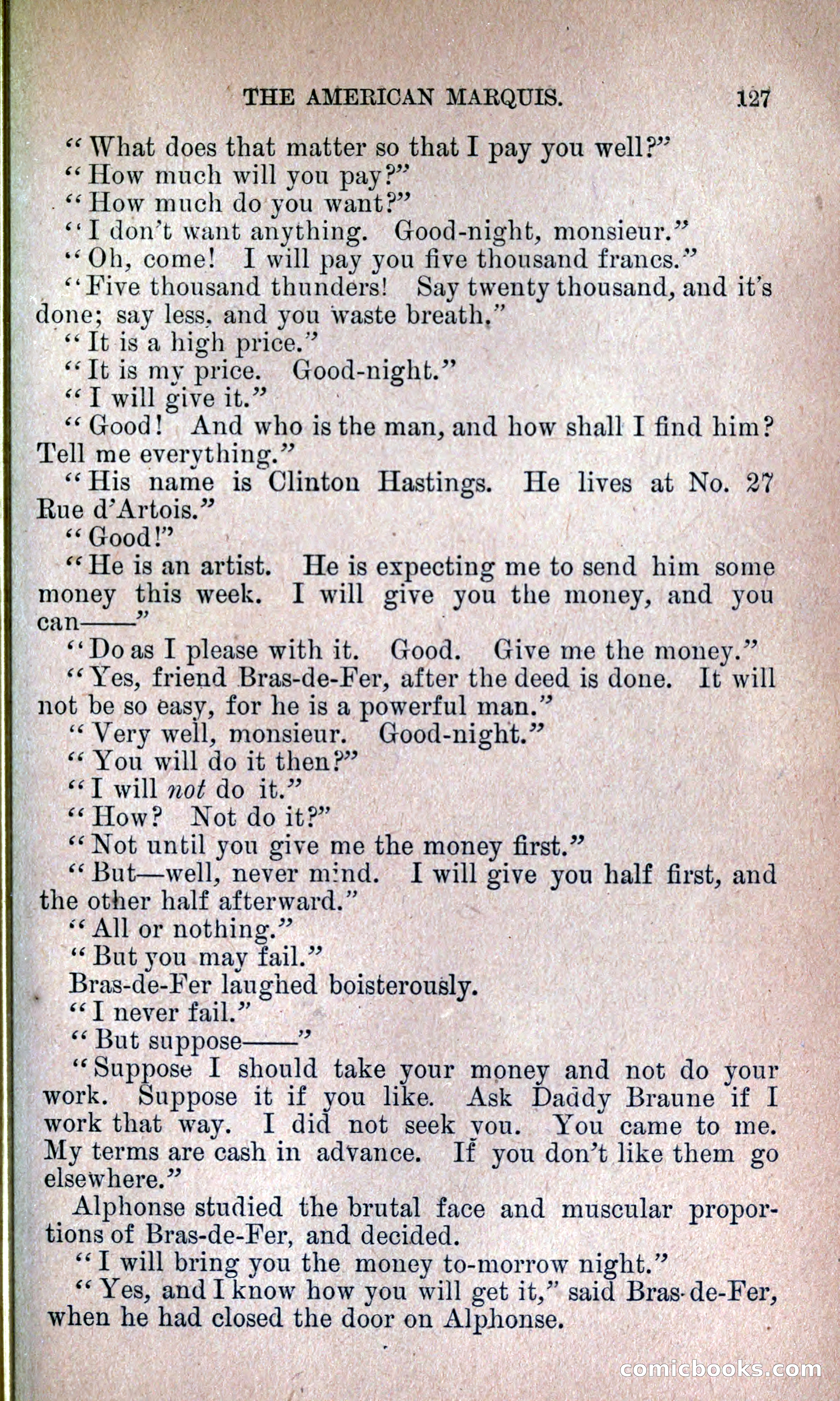 The American Marquis by Nick Carter — page 131 of 216