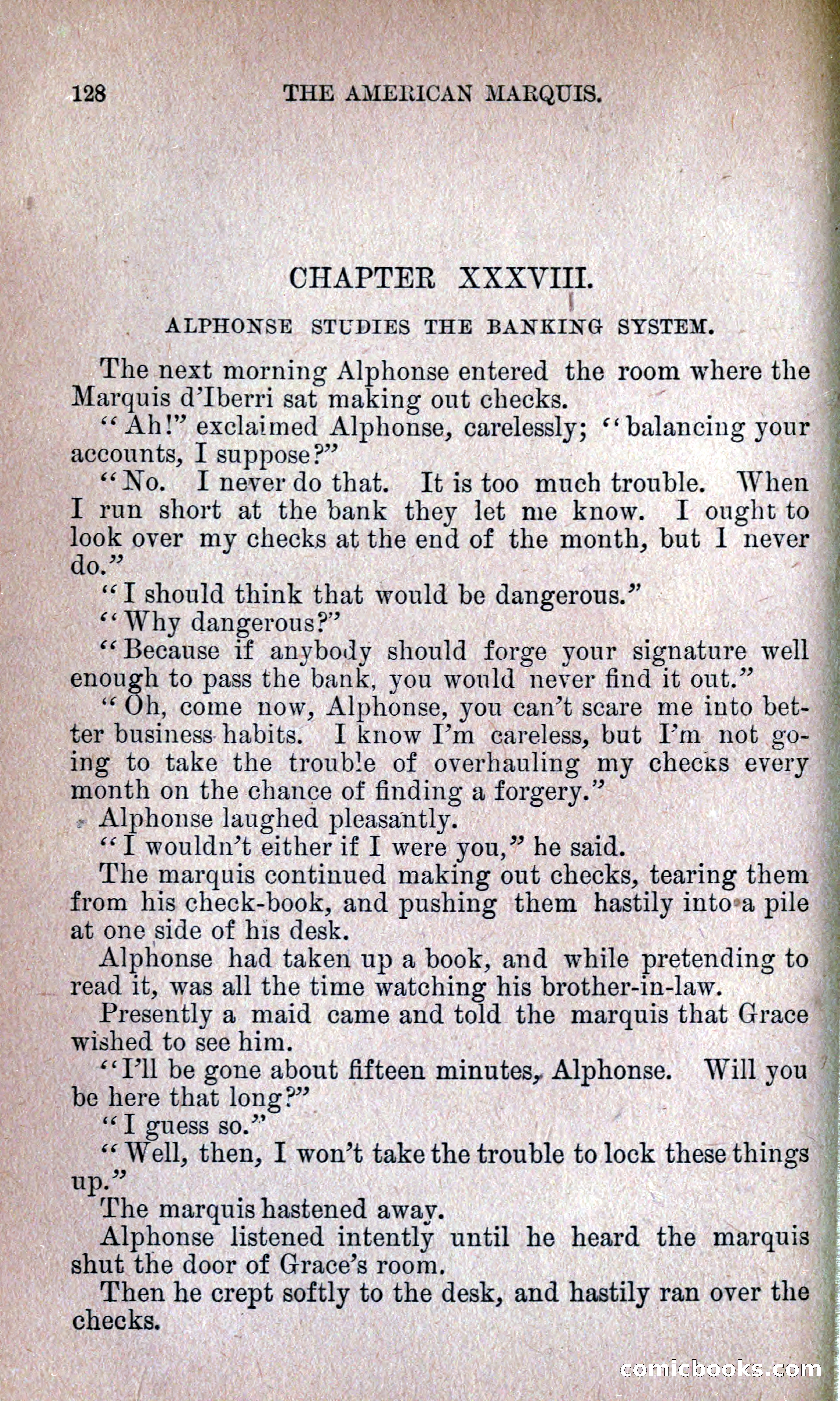 The American Marquis by Nick Carter — page 132 of 216