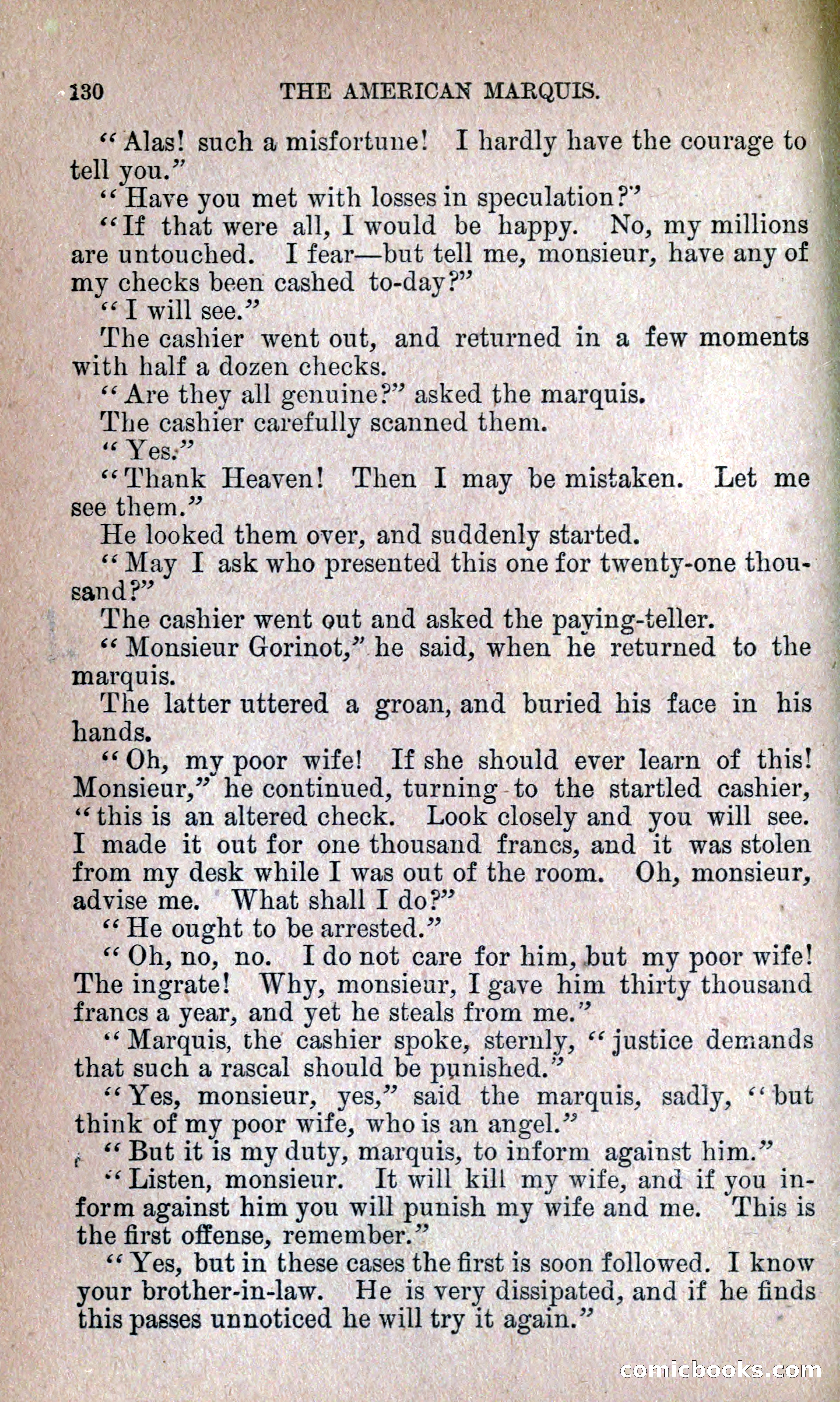 The American Marquis by Nick Carter — page 134 of 216