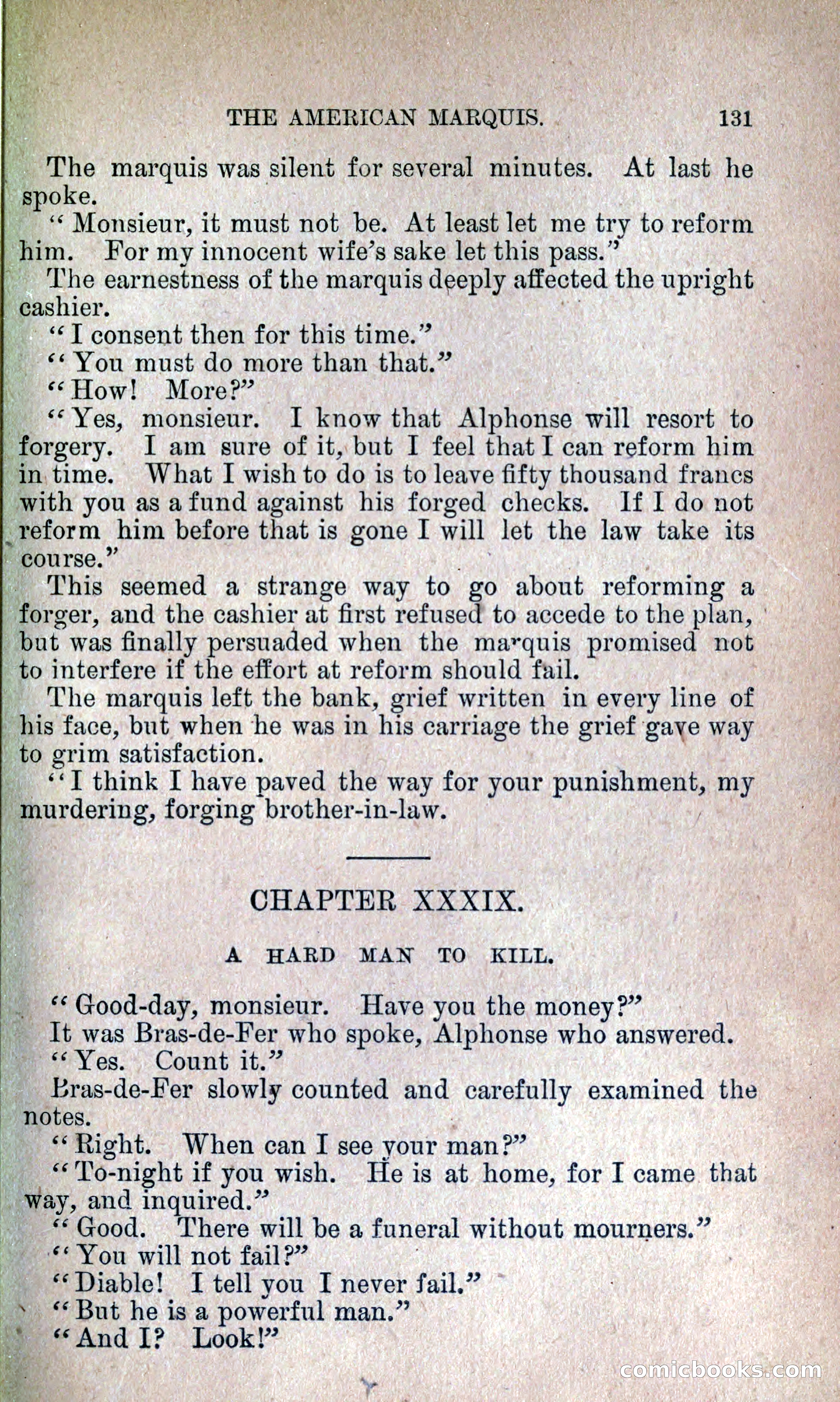 The American Marquis by Nick Carter — page 135 of 216
