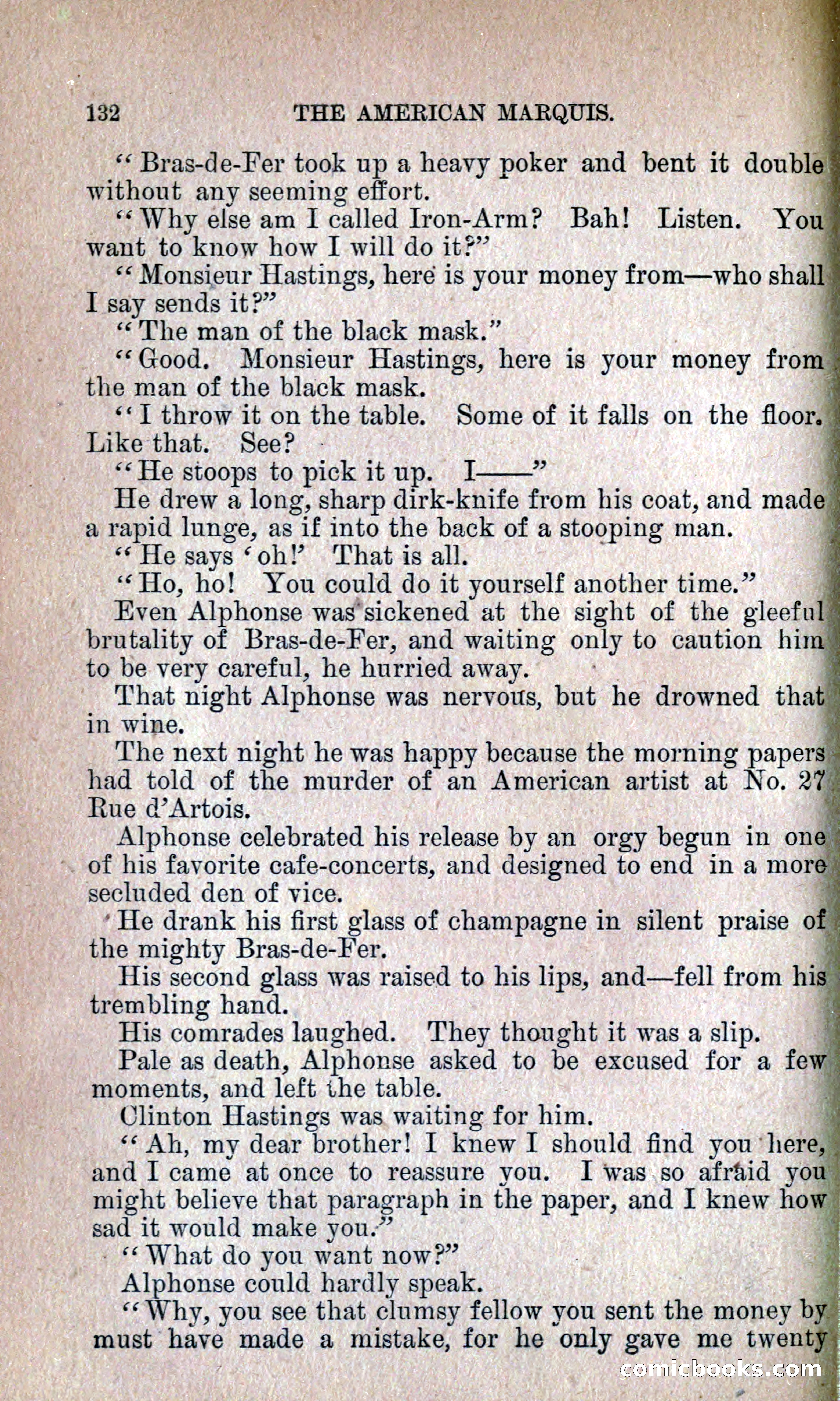 The American Marquis by Nick Carter — page 136 of 216