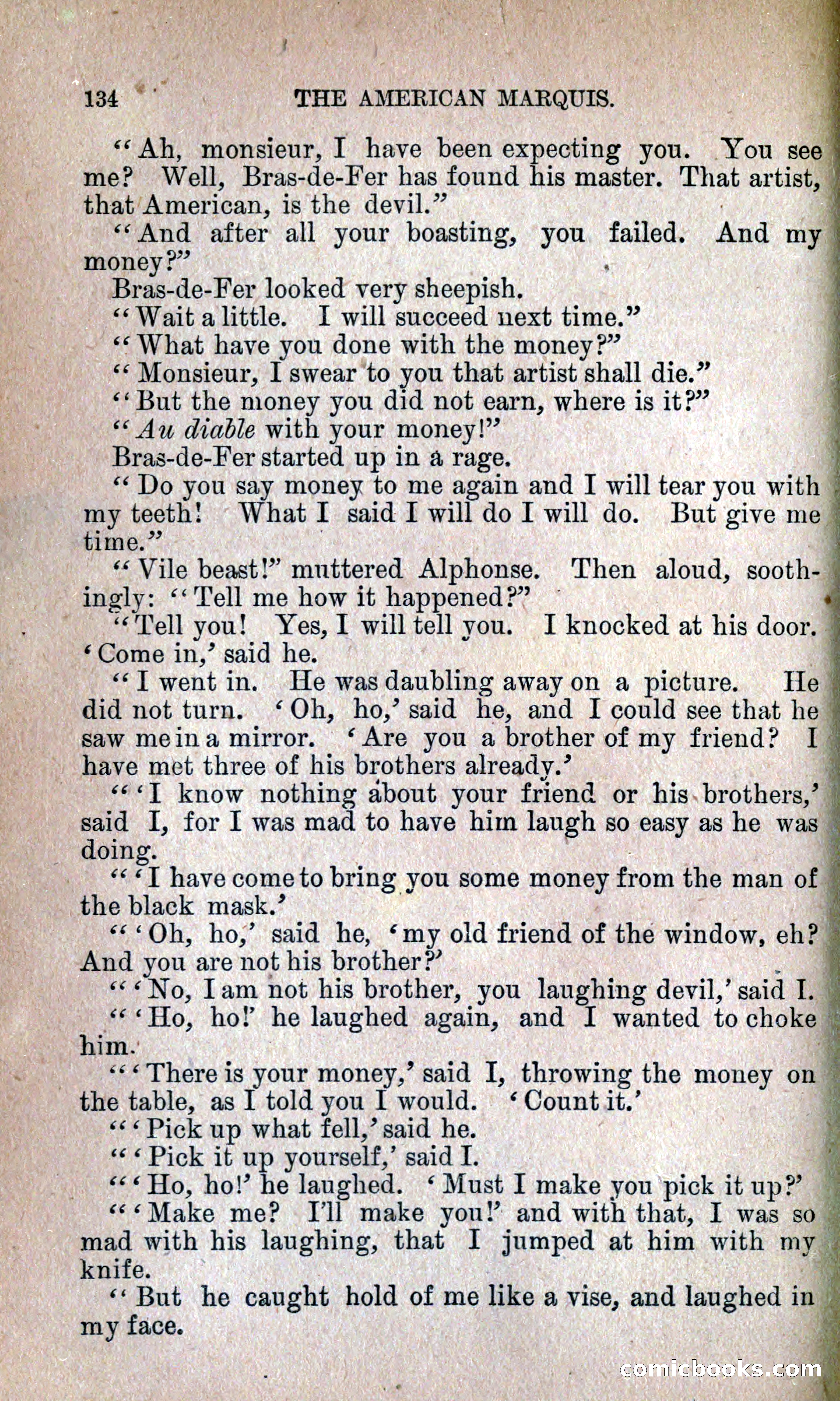 The American Marquis by Nick Carter — page 138 of 216