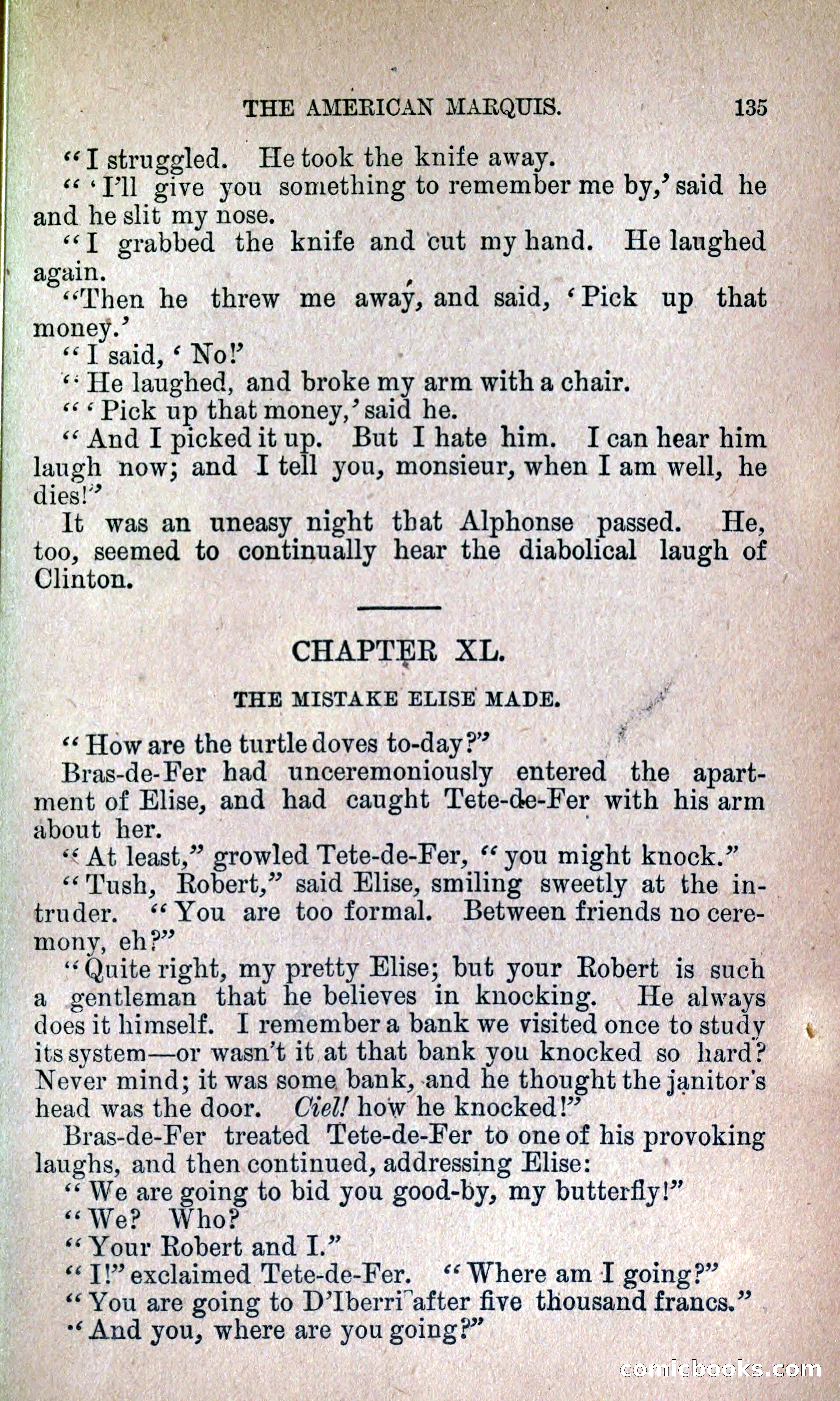 The American Marquis by Nick Carter — page 139 of 216