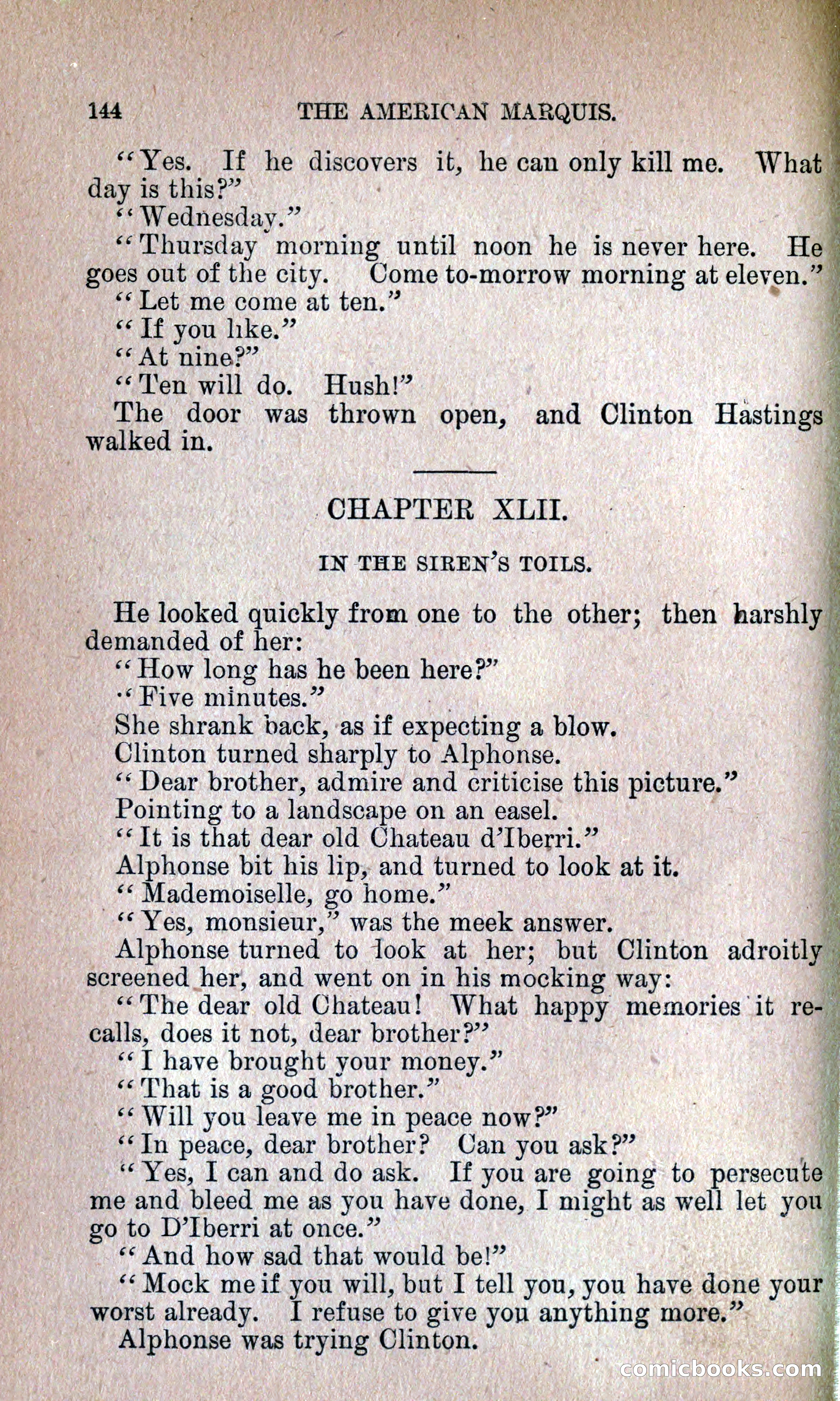 The American Marquis by Nick Carter — page 148 of 216